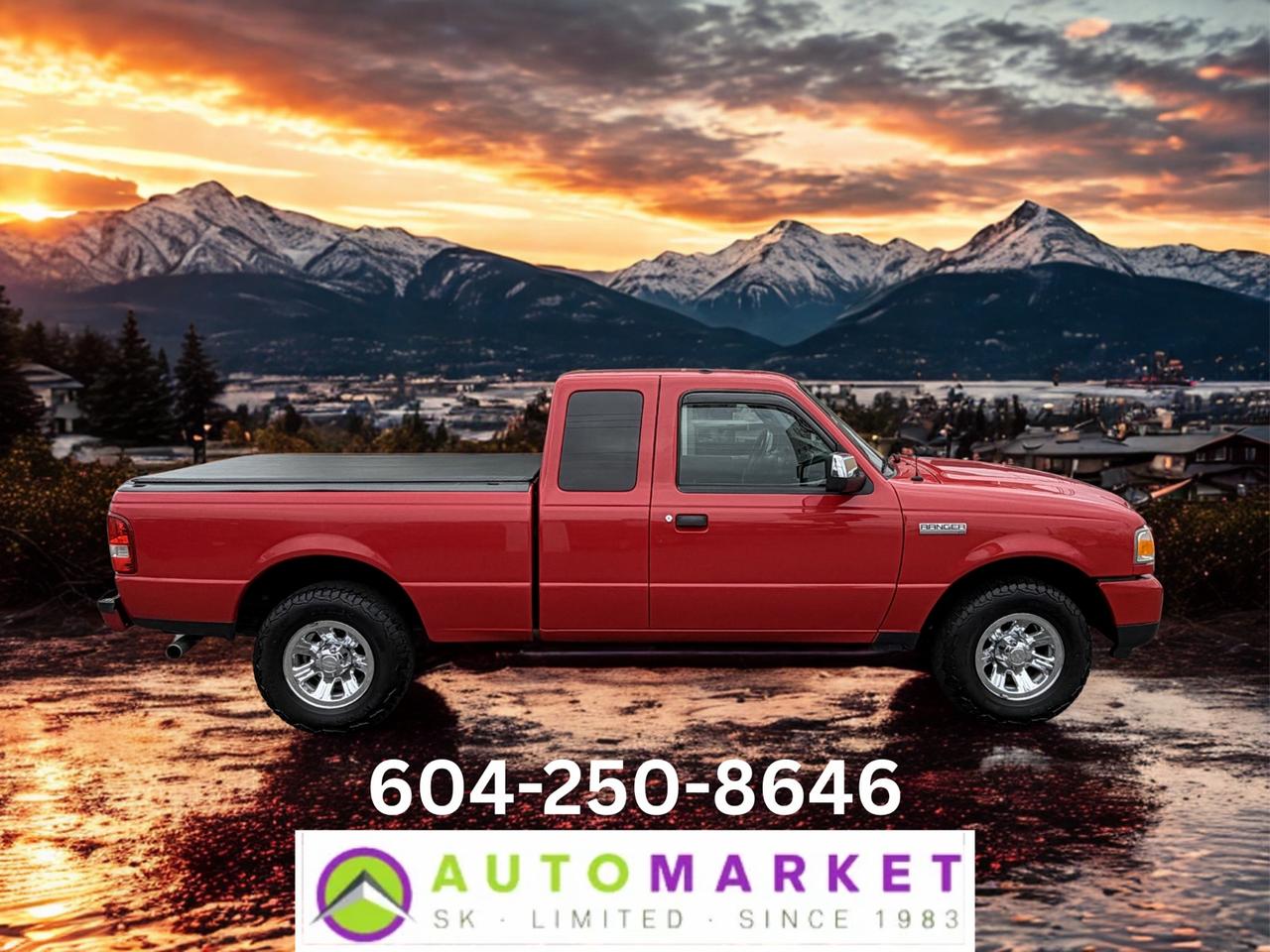 CALL OR TEXT KARL @ 6-0-4-2-5-0-8-6-4-6 FOR INFO & TO CONFIRM WHICH LOCATION.<br /><br />BEAUTIFUL FORD RANGER LOADED UP WITH LEATHER SEATS, THE AMAZING STOCK FORD PIONEER SOUND SYSTEM, CRUISE CONTROL AND OF COURSE KEYLESS ENTRY WITH POWER LOCKS AND WINDOWS. THROUGH THE SHOP, FULLY INSPECTED AND READY TO GO. WE KNOW THE BRAKES 60% NEW ON THE FRONT AND 70% NEW ON THE REAR. THERE IS TONS OF LIFE LEFT ON THE TIRES TOO. IT NEEDS NOTHING!&nbsp;<br /><br />2 LOCATIONS TO SERVE YOU, BE SURE TO CALL FIRST TO CONFIRM WHERE THE VEHICLE IS.<br /><br />We are a family owned and operated business for 40 years. Since 1983 we have been committed to offering outstanding vehicles backed by exceptional customer service, now and in the future. Whatever your specific needs may be, we will custom tailor your purchase exactly how you want or need it to be. All you have to do is give us a call and we will happily walk you through all the steps with no stress and no pressure.<br /><br />&nbsp; &nbsp; &nbsp; &nbsp; &nbsp; &nbsp; &nbsp; &nbsp; &nbsp; &nbsp; &nbsp; &nbsp; &nbsp; &nbsp; &nbsp; &nbsp; &nbsp; &nbsp; &nbsp; &nbsp; &nbsp; &nbsp; WE ARE THE HOUSE OF YES!<br /><br />ADDITIONAL BENEFITS WHEN BUYING FROM SK AUTOMARKET:<br /><br />-ON SITE FINANCING THROUGH OUR 17 AFFILIATED BANKS AND VEHICLE&nbsp; &nbsp; &nbsp; &nbsp; &nbsp; &nbsp; &nbsp; &nbsp; &nbsp; &nbsp; &nbsp; &nbsp; &nbsp; &nbsp; &nbsp; &nbsp; &nbsp; &nbsp; &nbsp; &nbsp; &nbsp; &nbsp; &nbsp; &nbsp; &nbsp; &nbsp;FINANCE COMPANIES.<br />-IN HOUSE LEASE TO OWN PROGRAM.<br />-EVERY VEHICLE HAS UNDERGONE A 120 POINT COMPREHENSIVE INSPECTION.<br />-EVERY PURCHASE INCLUDES A FREE POWERTRAIN WARRANTY.<br />-EVERY VEHICLE INCLUDES A CARFAX AND ICBC DAMAGE REPORT.<br />-EVERY VEHICLE IS GUARANTEED LIEN FREE.<br />-DISCOUNTED RATES ON PARTS AND SERVICE FOR YOUR NEW CAR AND ANY OTHER&nbsp; &nbsp;FAMILY CARS THAT NEED WORK NOW AND IN THE FUTURE.<br />-40 YEARS IN THE VEHICLE SALES INDUSTRY.<br />-A+++ MEMBER OF THE BETTER BUSINESS BUREAU.<br />-RATED&nbsp;TOP DEALER BY CARGURUS 8 YEARS IN A ROW<br />-MEMBER&nbsp;IN GOOD STANDING WITH THE VEHICLE SALES AUTHORITY OF BRITISH&nbsp; &nbsp;COLUMBIA.<br />-MEMBER OF THE AUTOMOTIVE RETAILERS ASSOCIATION.<br />-COMMITTED CONTRIBUTOR TO OUR LOCAL COMMUNITY AND THE RESIDENTS OF BC.<br /> This vehicle has been Fully Inspected, Certified and Qualifies for Our Free Extended Warranty.Don't forget to ask about our Great Finance and Lease Rates. We also have a Options for Buy Here Pay Here and Lease to Own for Good Customers in Bad Situations. 2 locations to help you, White Rock and Langley. Be sure to call before you come to confirm the vehicles location and availability or look us up at www.automarketsales.com. White Rock 604-542-4970 and Langley 604-533-1310. Serving Surrey, Delta, Langley, Richmond, Vancouver, all of BC and western Canada. Financing & leasing available. CALL SK AUTOMARKET LTD. 6045424970. Call us toll-free at 1 877 813-6807. $999 Documentation fee (negotiable) and applicable taxes are in addition to advertised prices. LANGLEY LOCATION DEALER# 40038 S. SURREY LOCATION DEALER #9987