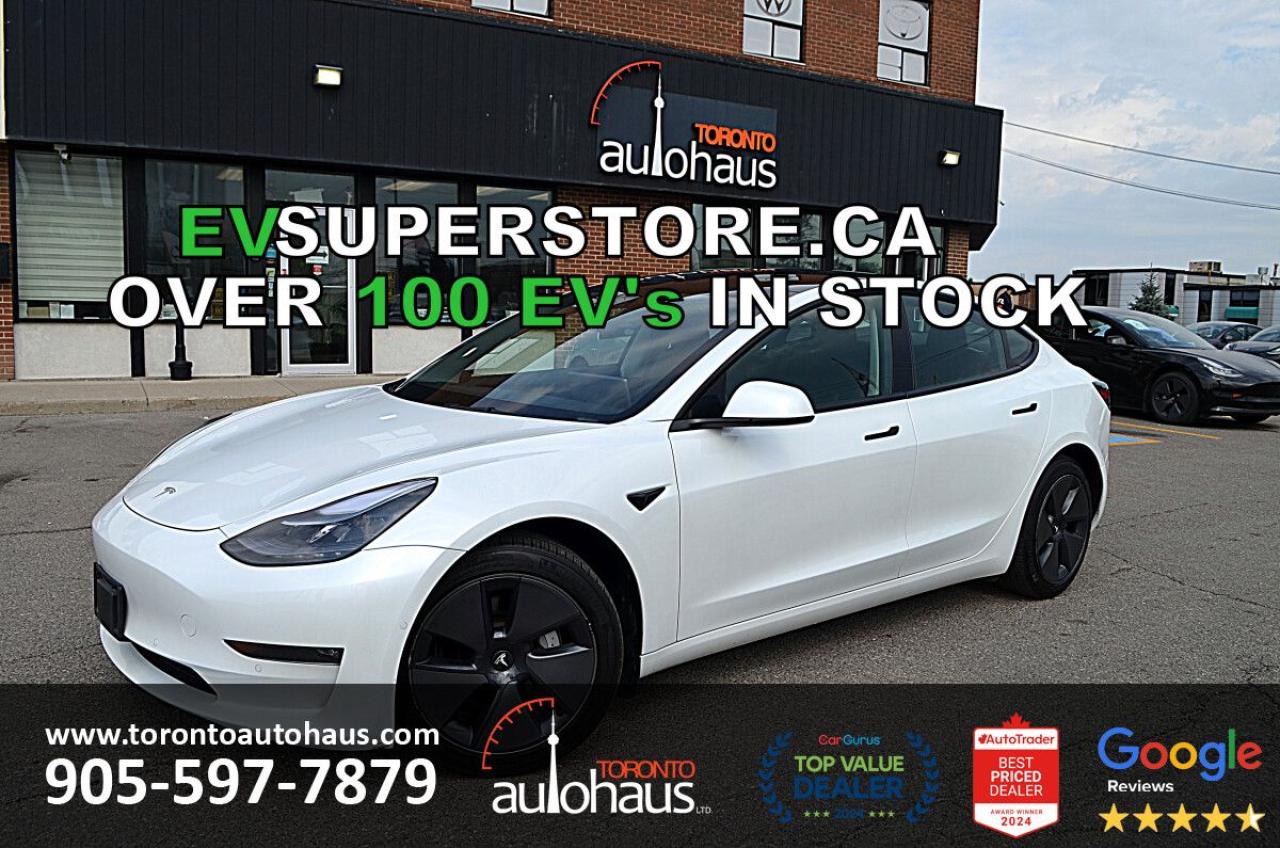 Used 2021 Tesla Model 3 LR AWD I OVER 100 TESLAS IN STOCK AT TESLASUPERSTORE.CA for sale in Concord, ON