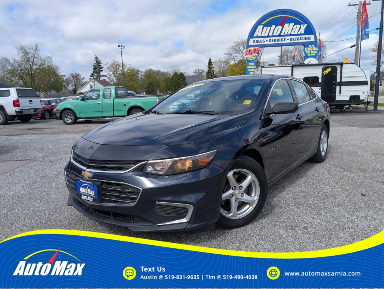 Used 2018 Chevrolet Malibu 1FL for sale in Sarnia, ON
