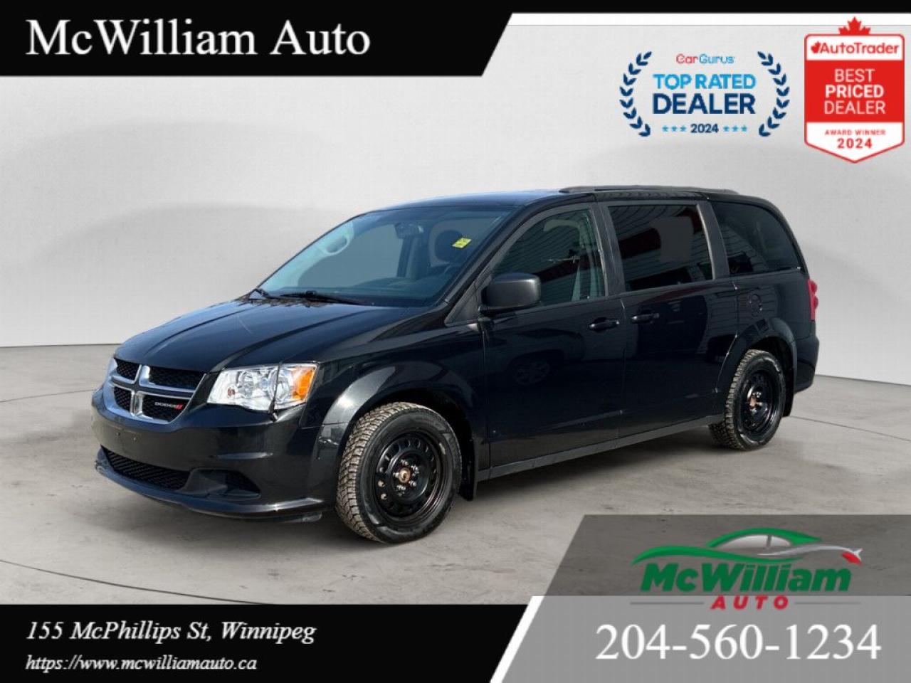 Used 2017 Dodge Grand Caravan SXT Front-wheel Drive Passenger Van Automatic for sale in Winnipeg, MB