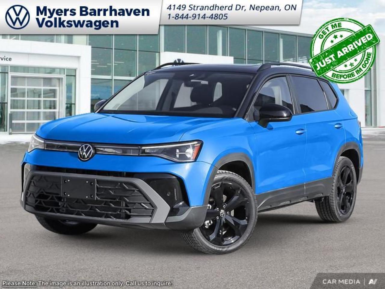 New 2025 Volkswagen Taos Comfortline Black Edition for sale in Nepean, ON