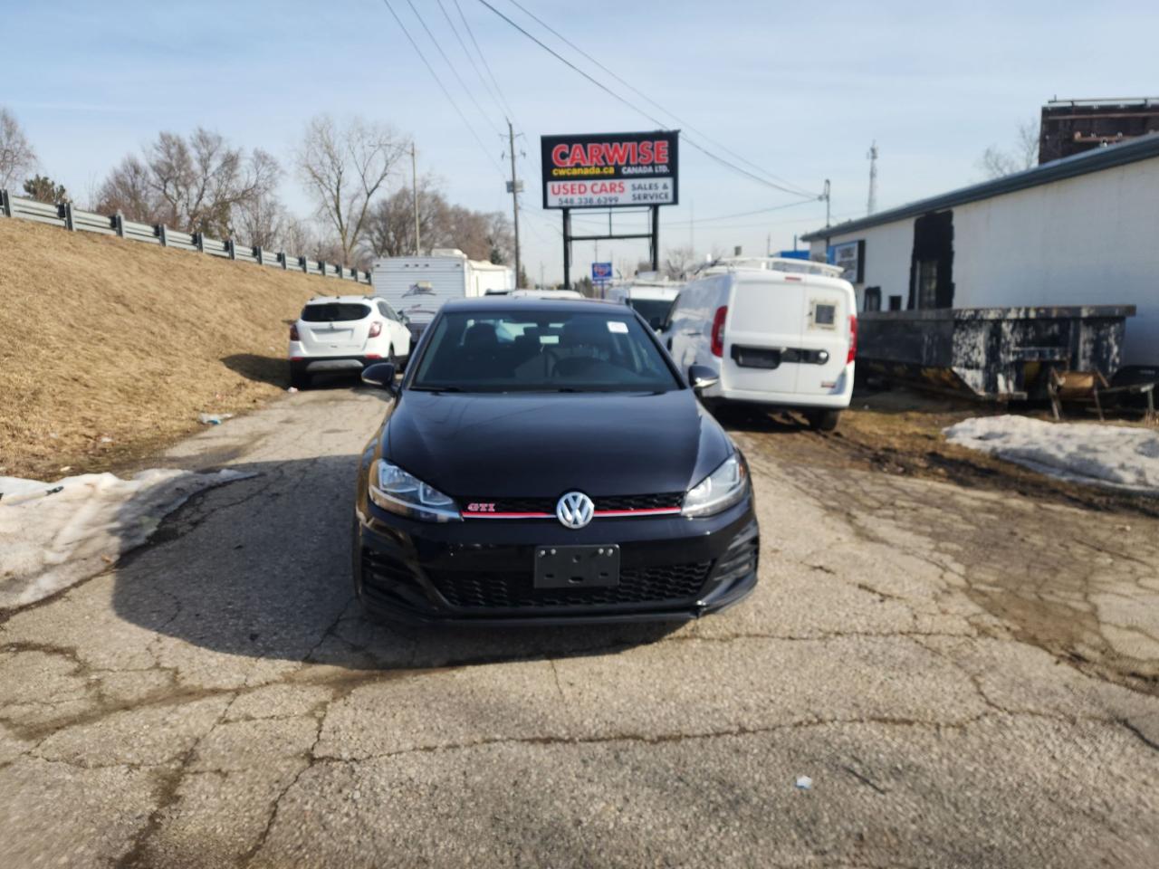 <div>Just in!! This beautiful 2019 Volkswagen Golf GTi Rabbit is a fun sporty hatchback packed with power.  A top car among enthusiasts, the GTi is equipped with a 2.0L turbocharged 4-cylinder engine features a 6 speed manual transmission for an engaging driving experience. </div><div>Dont let this car slip through your fingers, call us to book a test drive today.  </div>