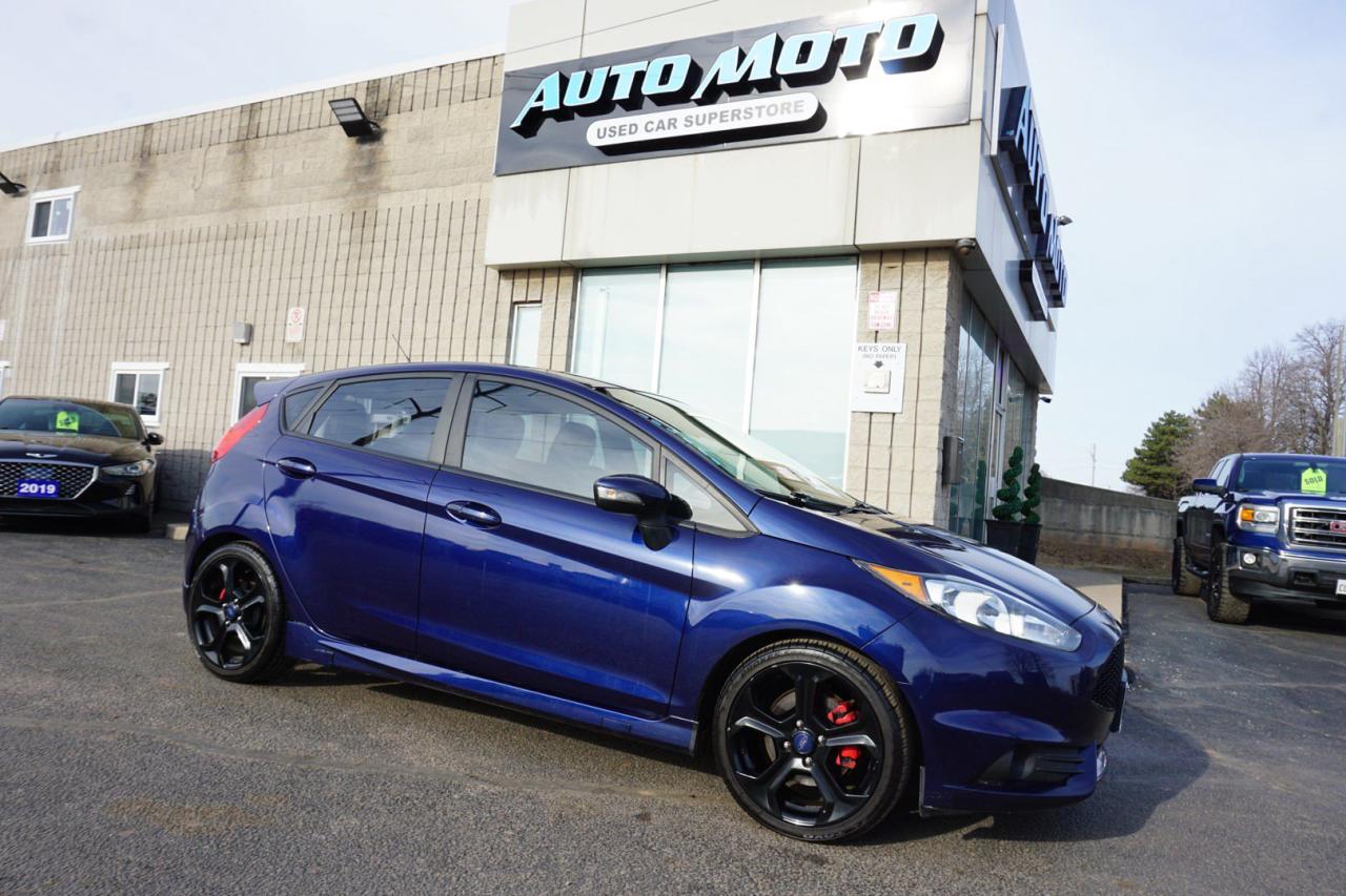 Used 2016 Ford Fiesta ST HB 6 SPEED/SHIFT CERTIFIED *ACCIDENT FREE* BLUETOOTH LEATHER HEATED SEATS SUNROOF CRUISE ALLOYS  LEATHER for sale in Burlington, ON