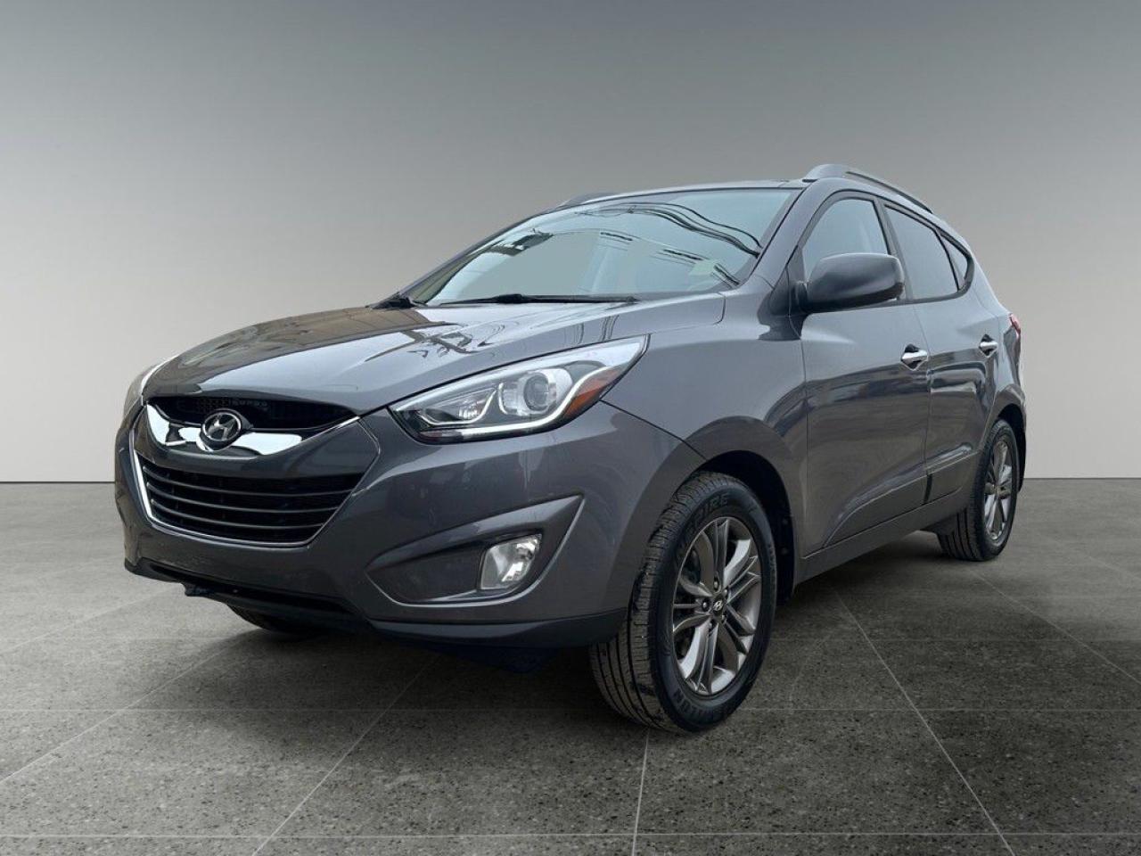 <b>Sunroof,  Bluetooth,  Rear View Camera,  SiriusXM,  Aluminum Wheels!</b><br /> <br />    For a versatile crossover with an upscale look and feel, this Hyundai Tucson is an excellent value. This  2014 Hyundai Tucson is for sale today. <br /> <br />Out of all of your options for a compact crossover? This Hyundai Tucson stands out in a big way. The bold look, refined interior, and amazing versatility make it a capable, eager vehicle that's up for anything. It doesn't hurt that it comes with numerous standard features and technology. For comfort, technology, and economy in one stylish package, look no further than this versatile Hyundai Tucson. This  SUV has 202,933 kms. It's  black in colour  . It has a 6 speed automatic transmission and is powered by a  182HP 2.4L 4 Cylinder Engine.   This vehicle has been upgraded with the following features: Sunroof,  Bluetooth,  Rear View Camera,  Siriusxm,  Aluminum Wheels,  Steering Wheel Audio Control,  Air Conditioning. <br /> <br /><br /><br /> We have been a trusted name in the Automotive industry for over 40 years. We have built our reputation on trust and quality service. With long standing relationships with our customers, you can trust us for advice and assistance on all your automotive needs.   <br /> With our Credit Repair program, and over 250+ well-priced used vehicles in stock, you'll drive home happy. We are driven to ensure the best in customer satisfaction and look forward working with you.  o~o