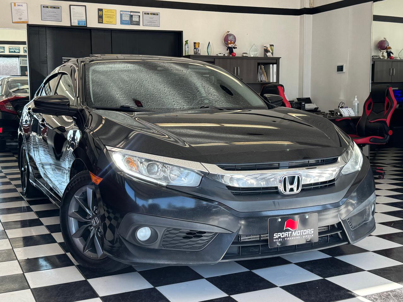 2016 Honda Civic EX-T+Roof+New Tires+Camera+CLEAN CARFAX - Photo #15