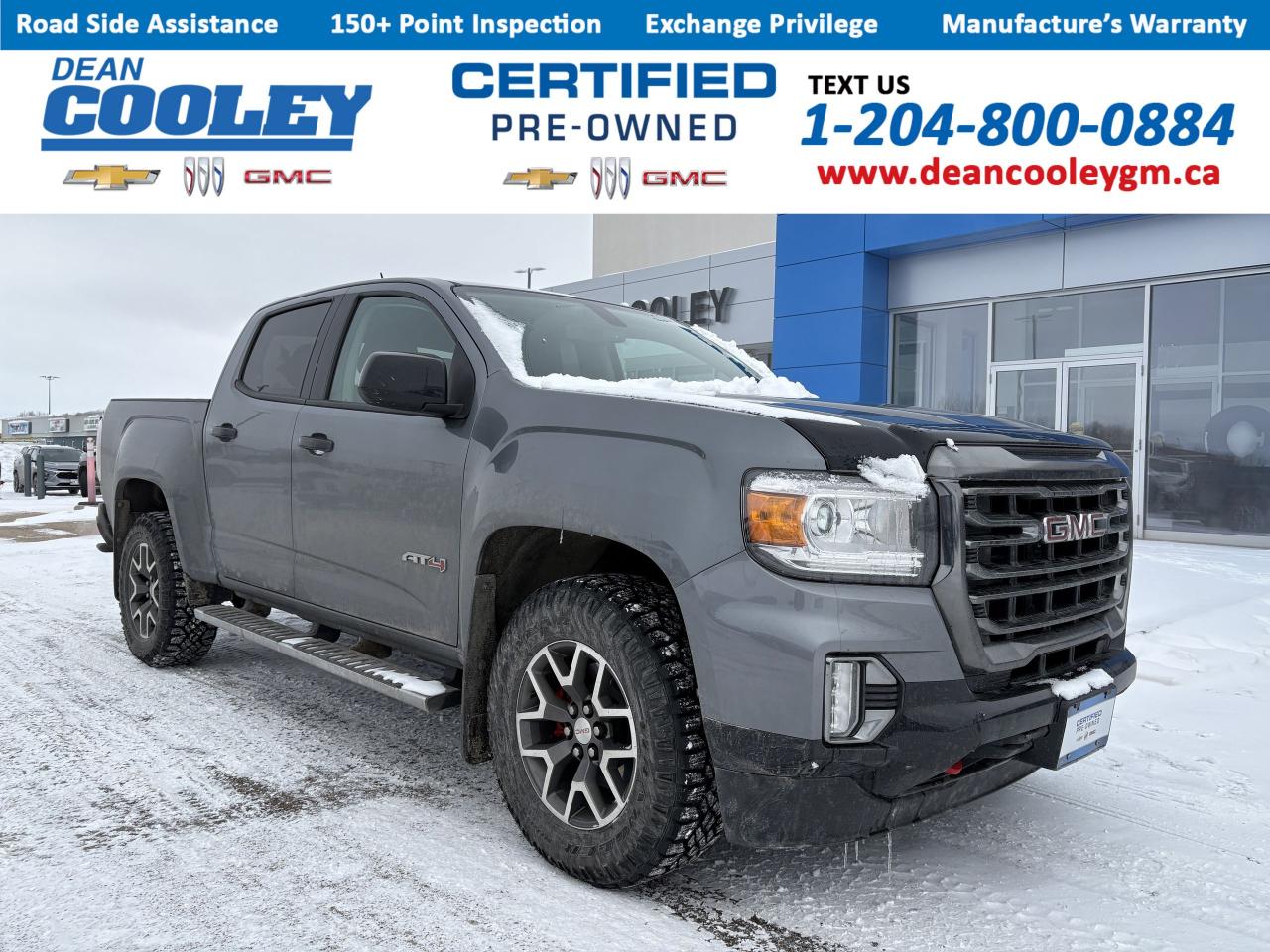 Used 2022 GMC Canyon 4WD AT4 w/Cloth for sale in Dauphin, MB