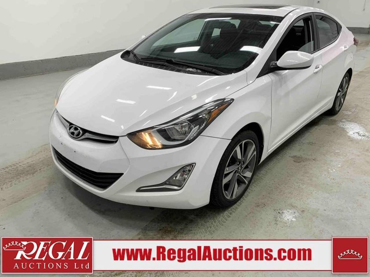 Used 2016 Hyundai Elantra GLS for sale in Calgary, AB