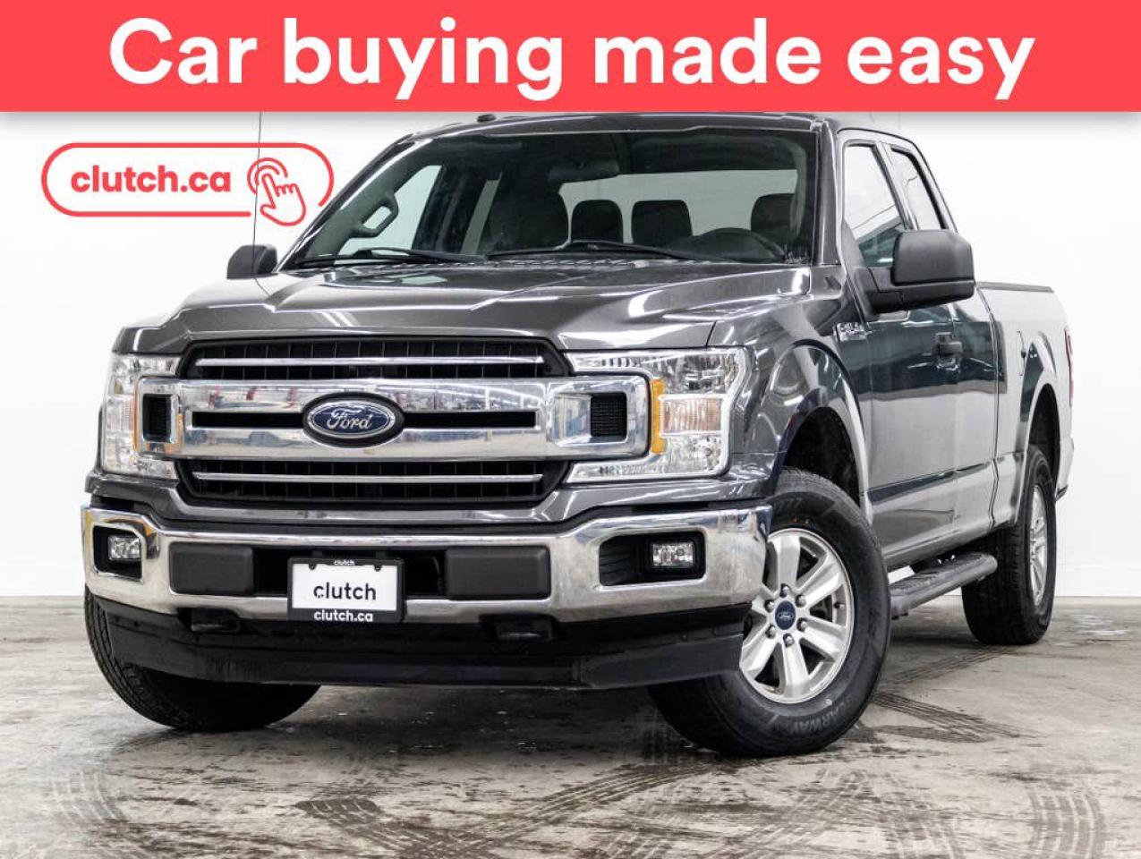 Used 2018 Ford F-150 XLT SuperCab 4X4 w/ Rearview Camera, Cruise Control, A/C for sale in Toronto, ON