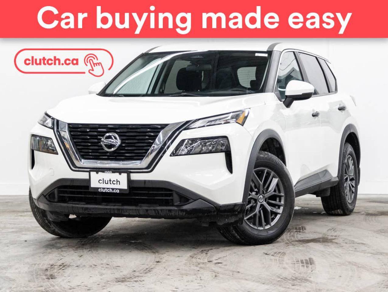 Used 2021 Nissan Rogue S w/ Apple CarPlay & Android Auto, Rearview Cam, Heated Steering Wheel for sale in Toronto, ON