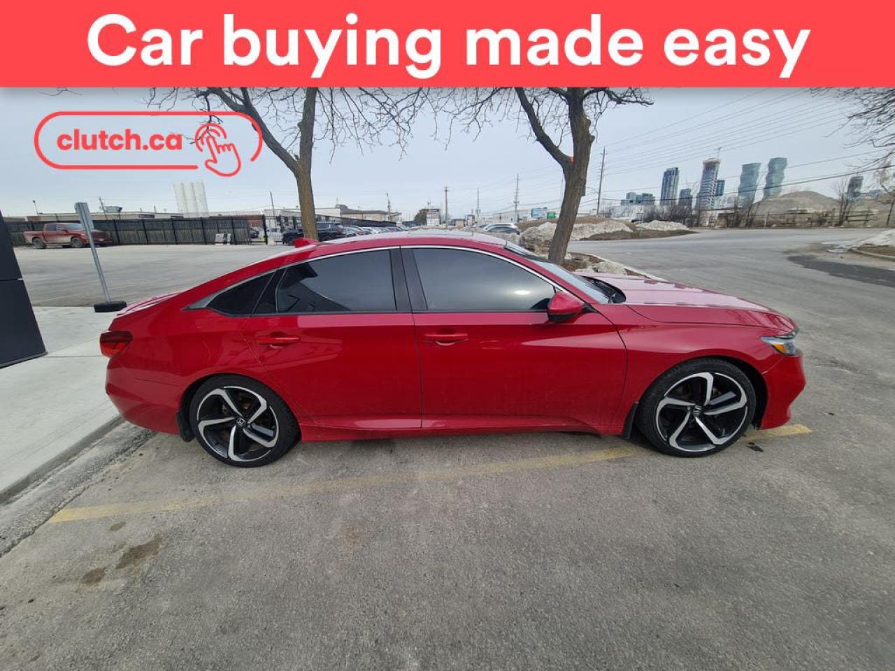 Used 2018 Honda Accord Sport w/ Apple CarPlay, Heated Front Seats, Rearview Cam for sale in Toronto, ON