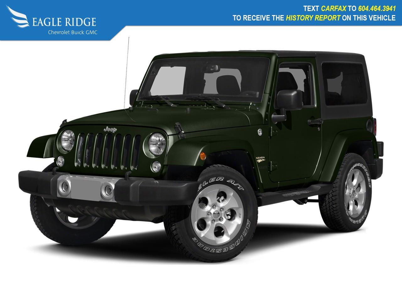 Used 2015 Jeep Wrangler Sahara for sale in Coquitlam, BC