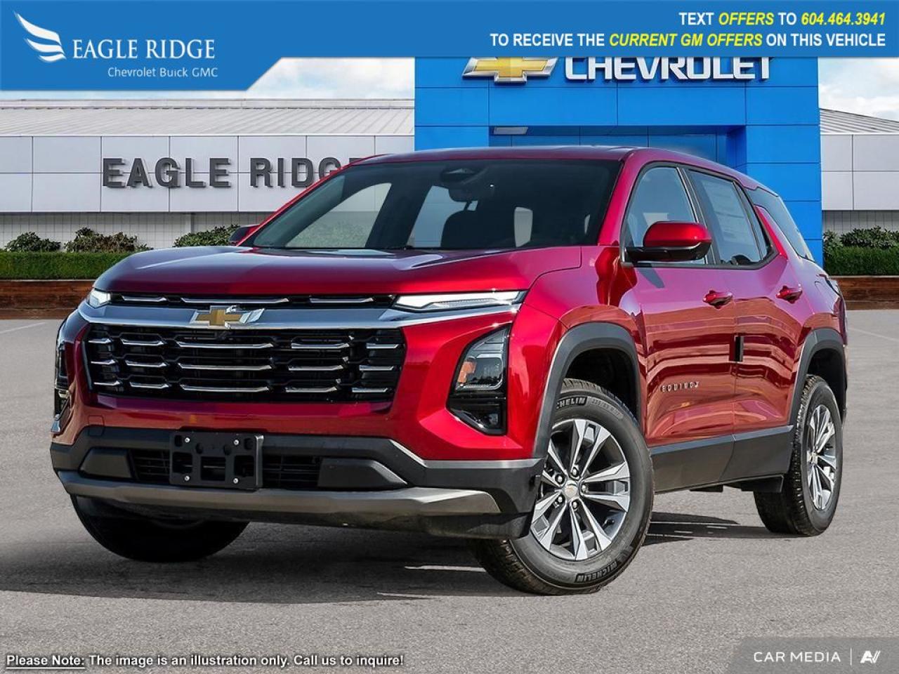 New 2025 Chevrolet Equinox LT lane keep assist, 11-inch driver information center, 11.3-inch LCD display with Google built-in for sale in Coquitlam, BC