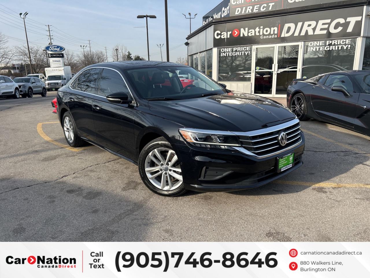 Used 2020 Volkswagen Passat HIGHLINE | LEATHER | SUNROOF | TOUCHSCREEN for sale in Burlington, ON