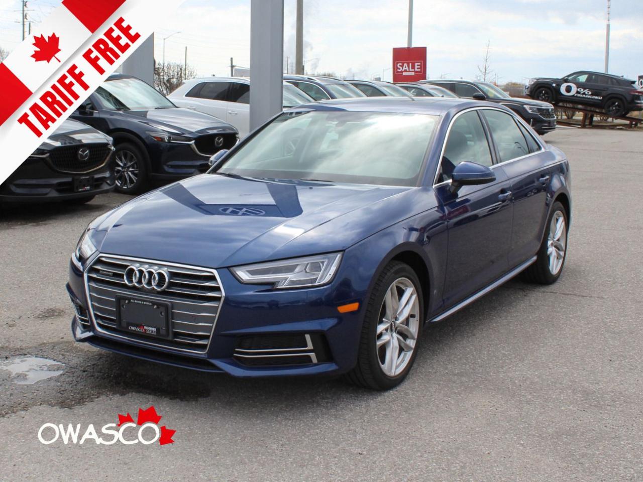 Used 2018 Audi A4 2.0T Technik! AWD! for sale in Whitby, ON