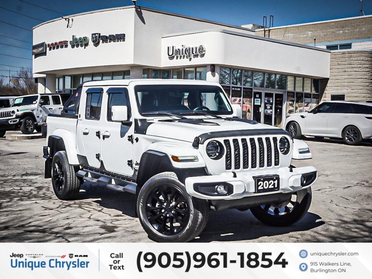 Used 2021 Jeep Gladiator High Altitude 4x4| LEATHER| NAV| for sale in Burlington, ON