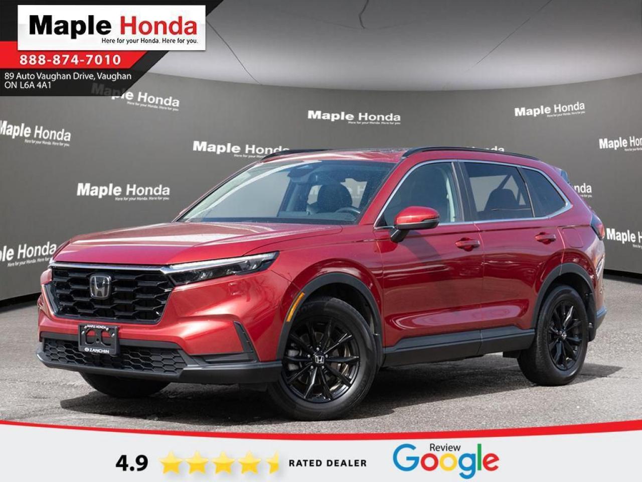 Recent Arrival! 2023 Honda CR-V Sport Sunroof| Heated Seats| Apple Car Play| Android Auto|

Odometer is 13786 kilometers below market average! Good Condition| Must See| One Owner|  AWD CVT 1.5L I4 Turbocharged DOHC 16V 190hp

Honda Certified Details:

  * 7 year / 160,000 km Power Train Warranty whichever comes first. This is an additional 2 year/60,000 kms beyond the original factory Power Train warranty. Honda Certified Used Vehicles also have the option to upgrade to a Honda Plus Extended Warranty
  * Exclusive finance rates on Certified Pre-Owned Honda models
  * 24 hours/day, 7 days/week
  * Vehicle history report. Access to MyHonda
  * Multipoint Inspection
  * 7 day/1,000 km exchange privilege whichever comes first


Why Buy from Maple Honda? REVIEWS: Why buy an used car from Maple Honda? Our reviews will answer the question for you. We have over 2,500 Google reviews and have an average score of 4.9 out of a possible 5. Who better to trust when buying an used car than the people who have already done so? DEPENDABLE DEALER: The Zanchin Group of companies has been providing new and used vehicles in Vaughan for over 40 years. Since 1973 our standards of excellent service and customer care has enabled us to grow to over 34 stores in the Great Toronto area and beyond. Still family owned and still providing exceptional customer care. WARRANTY / PROTECTION: Buying an used vehicle from Maple Honda is always a safe and sound investment. We know you want to be confident in your choice and we want you to be fully satisfied. Thats why ALL our used vehicles come with our limited warranty peace of mind package included in the price. No questions, no discussion - 30 days safety related items only. From the day you pick up your new car you can rest assured that we have you covered. TRADE-INS: We want your trade! Looking for the best price for your car? Our trade-in process is simple, quick and easy. You get the best price for your car with a transparent, market-leading value within a few minutes whether you are buying a new one from us or not. Our Used Sales Department is ALWAYS in need of fresh vehicles. Selling your car? Contact us for a value that will make you happy and get paid the same day. Https:/www.maplehonda.com.

Easy to buy, easy for servicing. You can find us in the Maple Auto Mall on Jane Street north of Rutherford. We are close both Canadas Wonderland and Vaughan Mills shopping centre. Easy to call in while you are shopping or visiting Wonderland, Maple Honda provides used Honda cars and trucks to buyers all over the GTA including, Toronto, Scarborough, Vaughan, Markham, and Richmond Hill. Our low used car prices attract buyers from as far away as Oshawa, Pickering, Ajax, Whitby and even the Mississauga and Oakville areas of Ontario. We have provided amazing customer service to Honda vehicle owners for over 40 years. As part of the Zanchin Auto group we offer dependable service and excellent customer care. We are here for you and your Honda.