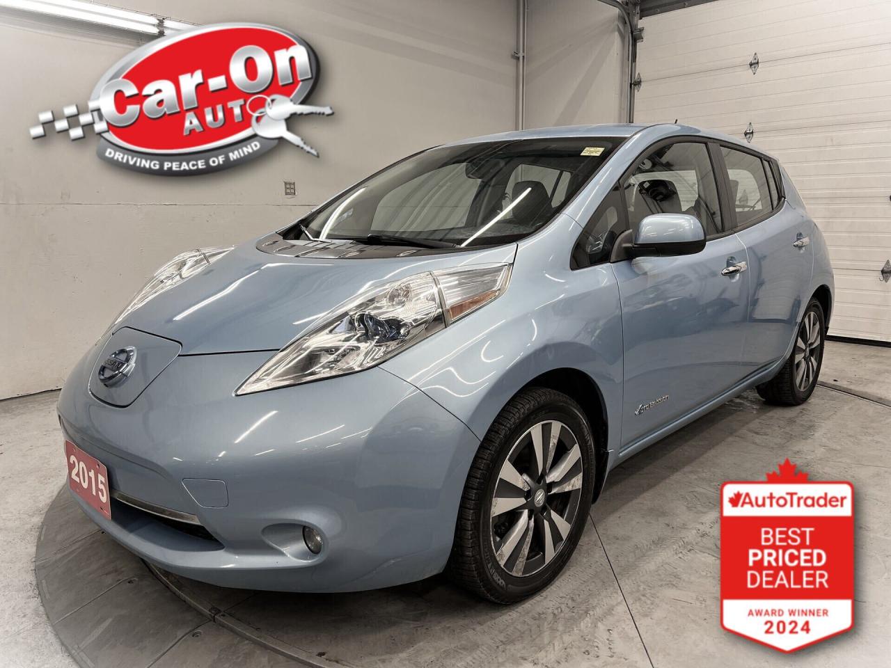 Used 2015 Nissan Leaf SL| CERTIFIED| ELECTRIC| HTD LEATHER| 360 CAM|NAV for sale in Ottawa, ON