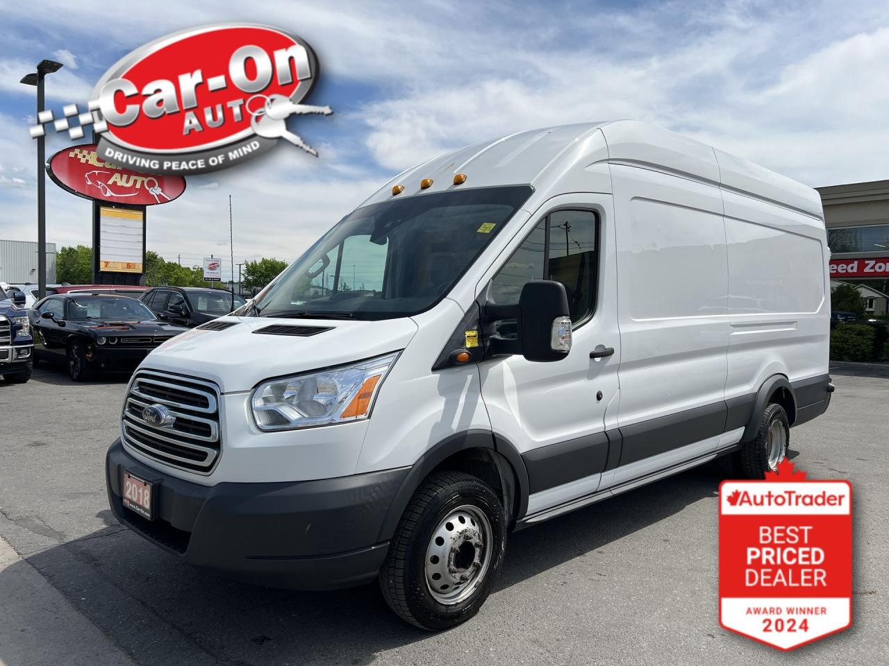 Used 2018 Ford Transit 350 HD DRW | HI RF/LWB | REAR CAM | TOW PKG for sale in Ottawa, ON