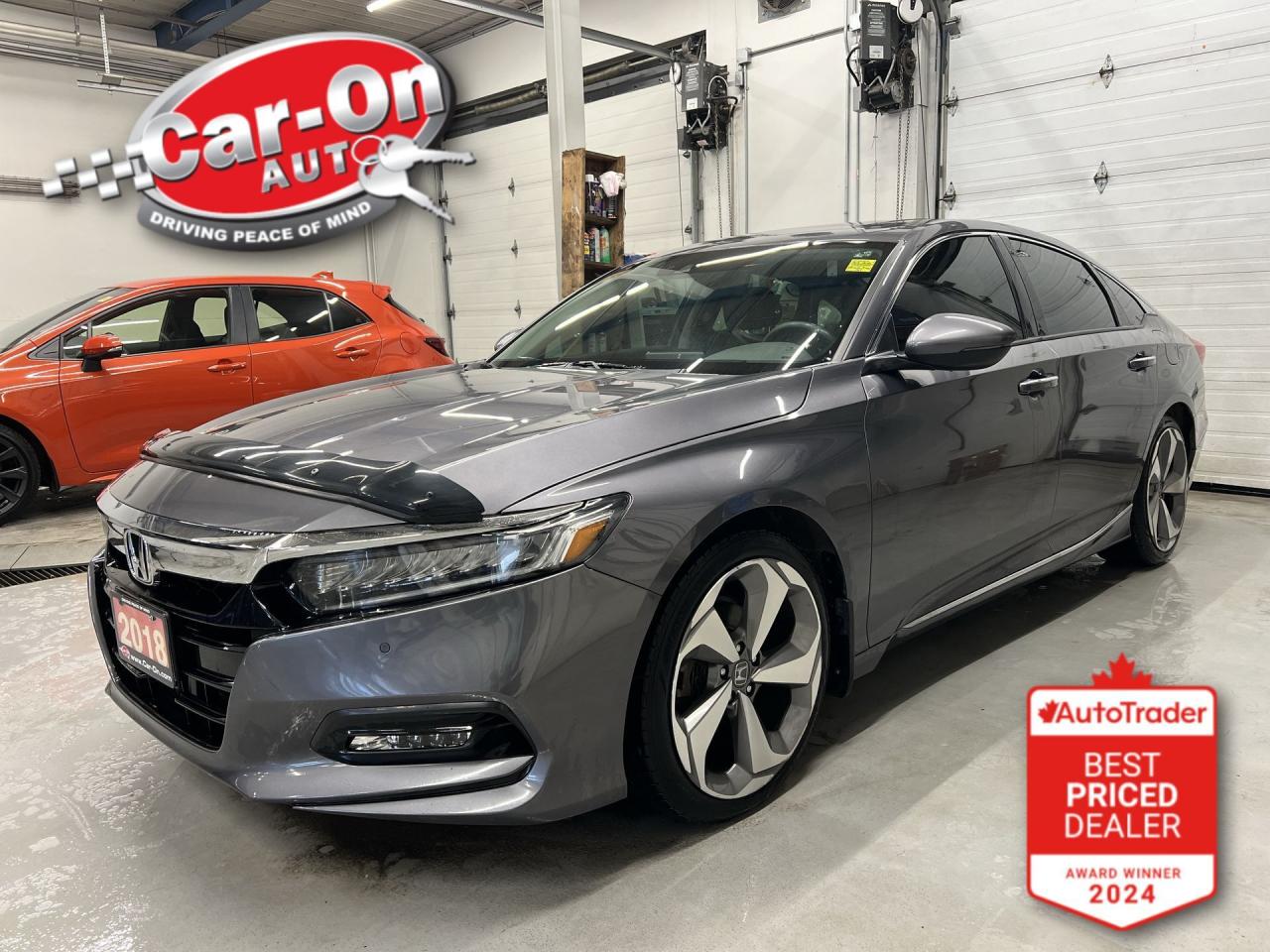 Used 2018 Honda Accord TOURING | COOLED LEATHER | SUNROOF | HUD | NAV for sale in Ottawa, ON