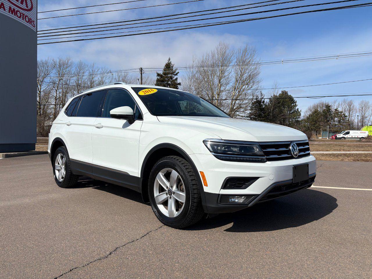 Used 2018 Volkswagen Tiguan Highline for sale in Summerside, PE