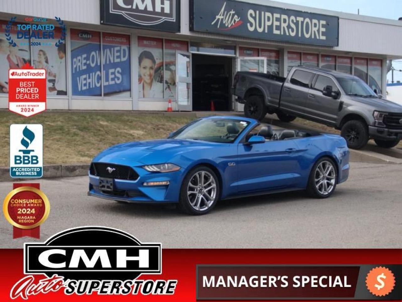 Used 2020 Ford Mustang GT Premium Fastback  **LOW KMS** for sale in St. Catharines, ON