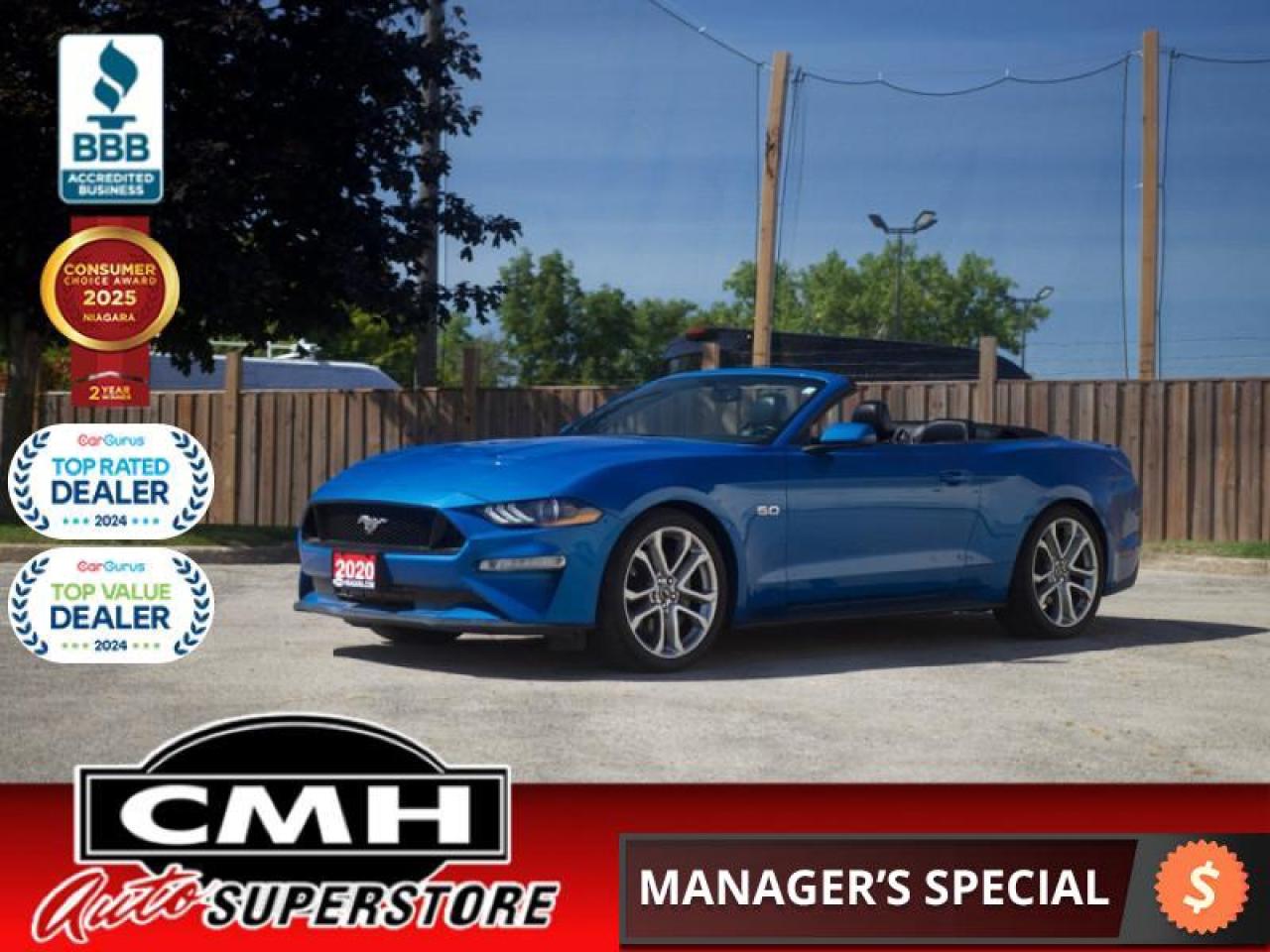 2020 Ford Mustang GT Premium Fastback  **LOW KMS - 1 OWNER**