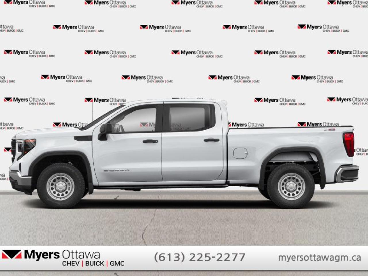 <b>PREMIUM PACK!</b><br>   Compare at $50530 - Myers Cadillac is just $49058! <br> <br>JUST IN - 2022 GMC SIERRA ELEVATION CREW CAB SHORT BOX IN WHITE= PREMIUM PACKAGE- REAR SLIDING WINDOW, TRAILER BRAKE CONTROL, ADAPTIVE CRUISE, BOSE SPEAKERS, WHEEL HOUSE LINERS, WIRELESS CHARGING, HD SURROUND CAMERA, SPRAY IN LINER, 5.3 V8, BLACK EDITION, 6 BLACK STEPS, BLACK EMBLEMS, FRONT BUCKETS WITH CONROL, BLOCK HEATER, REMOTE START, POWER SEAT, HEATED SEATS, PUSH TO START, LEF FOG LIGHTS, LED TAILLIGHTS, 13.4 COLOUR TOUCH SCREEN, CARPLAY- OVER $10000 IN OEM FACTORY UPGRADES ON THIS TRUCK. CERTIFIED, NO ADMIN FEES. **PREVIOUS SMOKER!! FULL DISCLOSURE***<br> <br>To apply right now for financing use this link : <a href=https://creditonline.dealertrack.ca/Web/Default.aspx?Token=b35bf617-8dfe-4a3a-b6ae-b4e858efb71d&Lang=en target=_blank>https://creditonline.dealertrack.ca/Web/Default.aspx?Token=b35bf617-8dfe-4a3a-b6ae-b4e858efb71d&Lang=en</a><br><br> <br/><br>All prices include Admin fee and Etching Registration, applicable Taxes and licensing fees are extra.<br>*LIFETIME ENGINE TRANSMISSION WARRANTY NOT AVAILABLE ON VEHICLES WITH KMS EXCEEDING 140,000KM, VEHICLES 8 YEARS & OLDER, OR HIGHLINE BRAND VEHICLE(eg. BMW, INFINITI. CADILLAC, LEXUS...)<br> Come by and check out our fleet of 30+ used cars and trucks and 180+ new cars and trucks for sale in Ottawa.  o~o