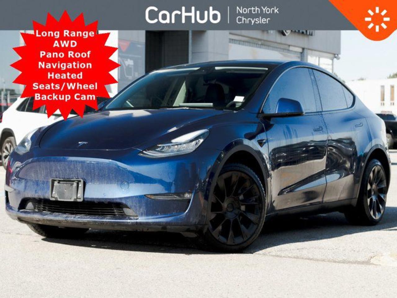 Used 2022 Tesla Model Y Long Range AWD Pano Roof Navi Heated Seats & Wheel Backup Cam for sale in Thornhill, ON