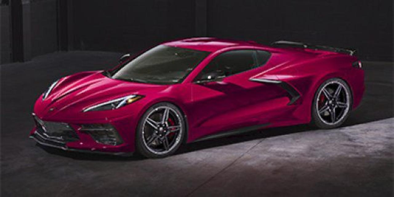 This Chevrolet Corvette delivers a Gas V8 6.2L/ engine powering this Automatic transmission. ENGINE, 6.2L V8 DI, HIGH-OUTPUT Variable Valve Timing (VVT), Active Fuel Management (AFM) (490 hp [365.4 kW] @ 6450 rpm, 465 lb-ft of torque [627.8 N-m] @ 5150 rpm) (STD), Wireless Charging for devices, Wireless Apple CarPlay/Wireless Android Auto.* This Chevrolet Corvette Features the Following Options *Wipers, front intermittent, Windows, power with driver and passenger Express-Down/Up, Wi-Fi Hotspot capable (Terms and limitations apply. See onstar.ca or dealer for details.), Wheels, 19 x 8.5 (48.3 cm x 21.6 cm) front and 20 x 11 (50.8 cm x 27.9 cm) rear 5-open-spoke Bright Silver-painted aluminum, Visors, driver and passenger illuminated vanity mirrors, covered, Vehicle health management provides advanced warning of vehicle issues, Universal Home Remote includes garage door opener, 3-channel programmable, located on driver visor, Transmission, 8-speed dual clutch, includes manual and auto modes, Traction control, all-speed, Tires, 245/35ZR19 front and 305/30ZR20 rear, blackwall, all-season, performance.* Visit Us Today *Come in for a quick visit at Capital Chevrolet Buick GMC Inc., 13103 Lake Fraser Drive SE, Calgary, AB T2J 3H5 to claim your Chevrolet Corvette!