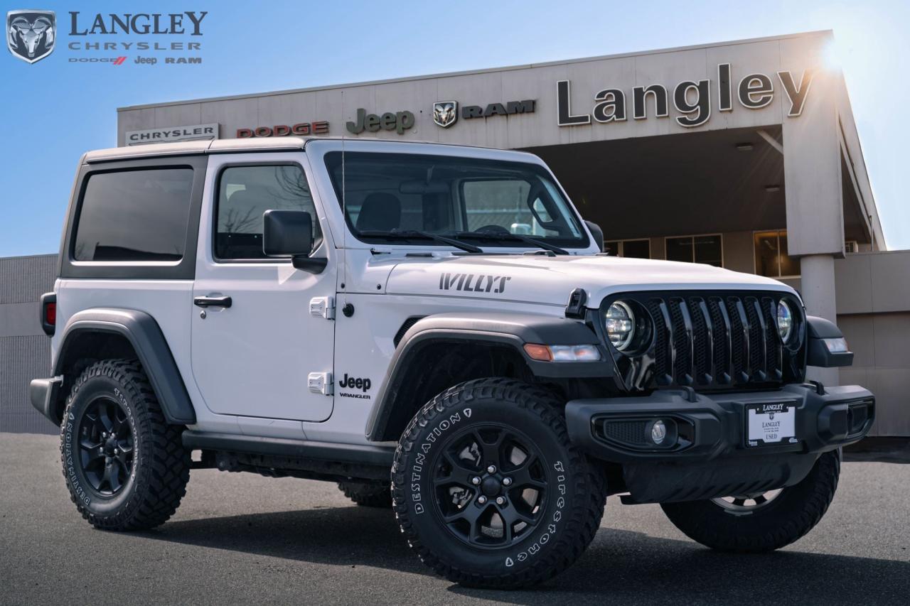 <p>The 2023 Jeep Wrangler offers iconic off-road capability and open-air freedom.  </p>

<ul>
 <li>Removable doors and top for a unique driving experience  </li>
 <li>Legendary 4x4 capability for any adventure  </li>
 <li>Modern technology and safety features  </li>
</ul>

<p>Come book a test drive with Langley Chrysler.</p>

<p><strong>Scroll down to see the full list of options and features.</strong></p>
Dealer number: 5097, Doc fee: $968 Safety & Convince Warranty: $699 Finance Placement: $628

<p>*All prices plus applicable taxes, applicable environmental recovery charges, documentation of $599 and full tank of fuel surcharge of $76 if a full tank is chosen. <br />Other protection items available that are not included in the above price:<br />Tire & Rim Protection and Key fob insurance starting from $599<br />Service contracts (extended warranties) for coverage up to 7 years and 200,000 kms starting from $599<br />Custom vehicle accessory packages, mudflaps and deflectors, tire and rim packages, lift kits, exhaust kits and tonneau covers, canopies and much more that can be added to your payment at time of purchase<br />Undercoating, rust modules, and full protection packages starting from $199<br />Financing Fee of $500 when applicable<br />Flexible life, disability and critical illness insurances to protect portions of or the entire length of vehicle loan</p>