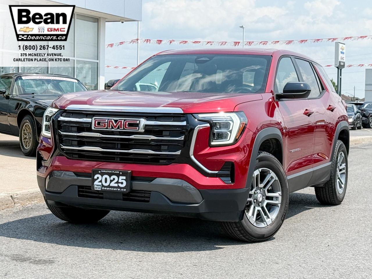 New 2025 GMC Terrain Elevation 1.5L 4 CYL WITH REMOTE START/ENTRY, HEATED SEATS, HEATED STEERING WHEEL, ADAPTIVE CRUISE CONTROL, HD REAR VIEW CAMERA, APPLE CARPLAY AND ANDROID AUTO for sale in Carleton Place, ON