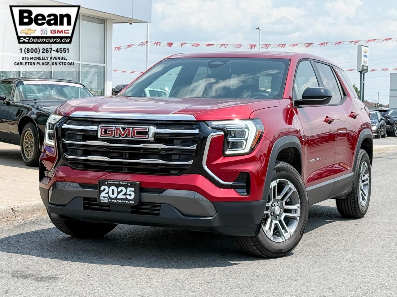 New 2025 GMC Terrain Elevation 1.5L 4 CYL WITH REMOTE START/ENTRY, HEATED SEATS, HEATED STEERING WHEEL, ADAPTIVE CRUISE CONTROL, HD REAR VIEW CAMERA, APPLE CARPLAY AND ANDROID AUTO for sale in Carleton Place, ON
