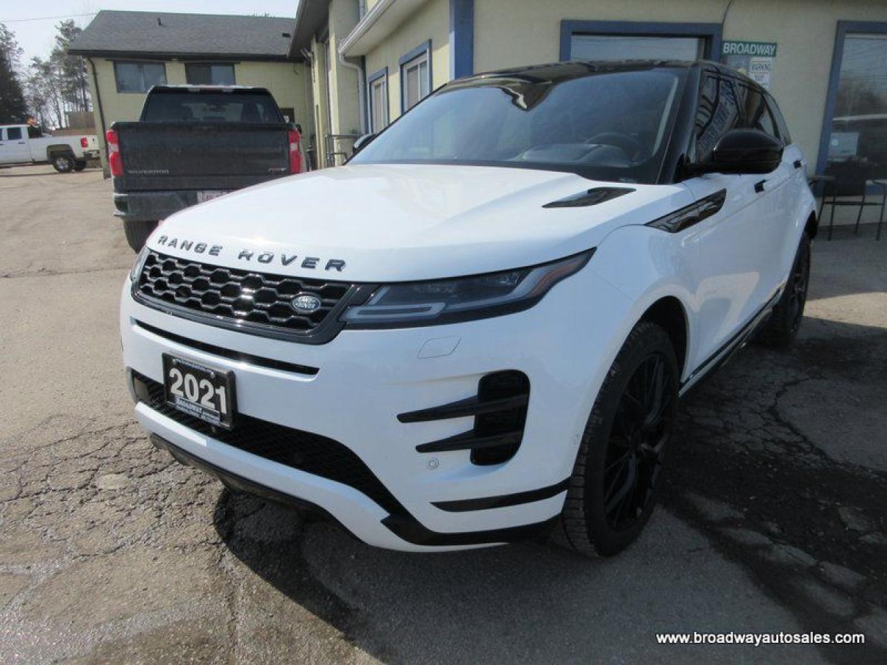 Used 2021 Land Rover Evoque ALL-WHEEL DRIVE HSE-VERSION 5 PASSENGER 2.0L - DOHC.. NAVIGATION.. PANORAMIC SUNROOF.. LEATHER.. HEATED & MASSAGE SEATS.. BACK-UP CAMERA.. for sale in Bradford, ON