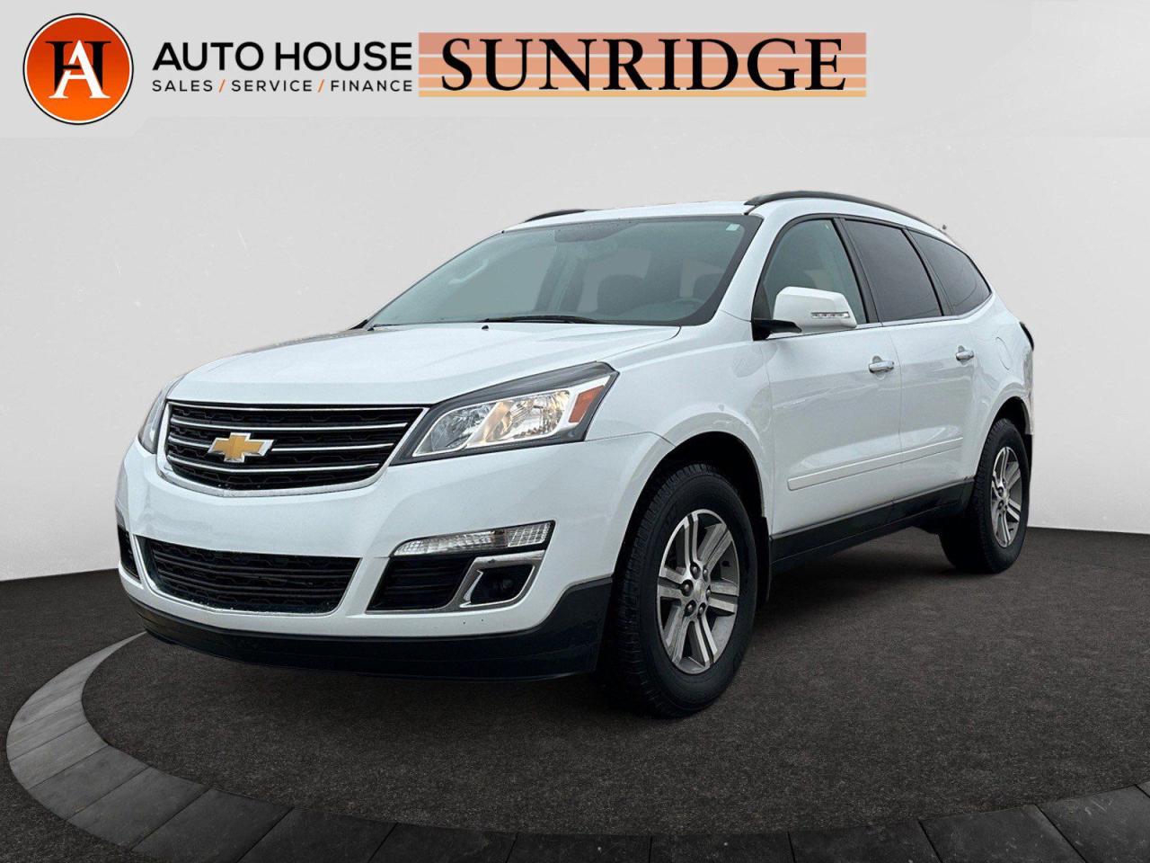 <div>2017 CHEVROLET TRAVERSE LT AWD WITH 200949KMS. BACK UP CAMERA, CD/RADIO, BLUETOOTH, USB/AUX, LANE ASSIST, HEATED LEATHER SEATS, 7 PASSENGER, MEMORY SEATS AND MUCH MORE!</div><div>.<br />ALL CREDIT ACCEPTED!<br />One month at a job? Bankruptcy? New to Canada? Collections? Student or work visas? Previous repossessions? Good or bad credit? Weve got you covered! Get pre-approved today at www.autoshouse.com!<br /><br />What We Offer:<br /><br />*Low Bi-Weekly Payments<br />*Instant Approvals<br />*Credit Consolidation<br />*Employment Insurance<br />*Negative Equity Coverage<br /><br />Operating Hours:<br />Mon-Thurs: 10 am -- 8 pm<br />Fri-Sat: 10 am -- 6 pm<br /><br />Call Sunridge 403-291-0891 ! All vehicles come with a full mechanical fitness assessment.<br />CARFAX IS AVAILABLE TO THE CONSUMER.<br /><br />Referral Program:<br />Refer friends and family and earn $500 for each referral!<br /><br />AMVIC Licensed Dealer<br /><br />After a credit check, we can determine payments, APR, terms, and interest rates based on your credit (O.A.C). Individual credit will affect bi-weekly payments and the total cost of credit. Similar to Chevrolet, GMC, Honda, Toyota, Cadillac, Nissan, Ford, Volvo 2007, 2008, 2009, 2010, 2011, 2012, 2013, 2014, 2015, 2016, 2017, 2018<br /><br />Location: 3312 26th ST. N.E. Calgary AB<br /><br />All photos are of the vehicle featured in the advertisement.</div>