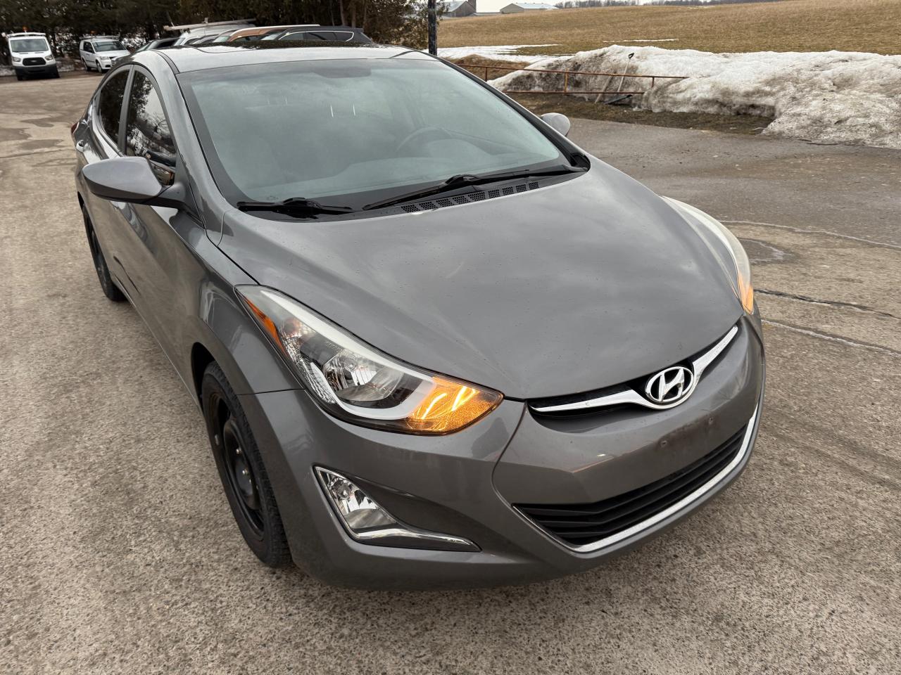 Used 2014 Hyundai Elantra GLS Ben orginal alloys with summer tires backup for sale in Waterloo, ON