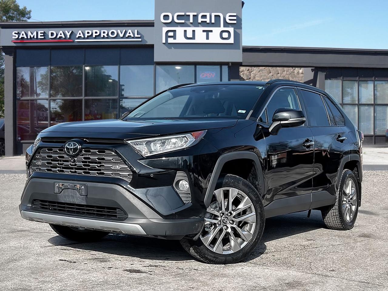 <div><span>The 2019 Toyota RAV4 Limited is an accident-free, top-condition SUV with leather seats, heated and ventilated seats, dual climate control, and push-button start. It comes equipped with radar cruise control, lane departure assist, and collision assist for added safety, along with sport and eco mode driving options. The all-wheel drive system ensures great performance in any condition, while the fuel-efficient engine and low mileage make it a reliable choice. Fully inspected and Certified Pre-Owned, this RAV4 offers competitive pricing and flexible financing options. Schedule a test drive today!</span><span><br /></span></div><div><span>--------------------------------------------------------------------------------------</span></div><div><font color=#242424 face=Segoe UI, Segoe UI Web (West European), Segoe UI, -apple-system, BlinkMacSystemFont, Roboto, Helvetica Neue, sans-serif><span>Welcome to Octane Used Cars! We are located at 1850 Lawrence Ave E, Scarborough, ON M1R 2Y4</span></font></div><div><font color=#242424 face=Segoe UI, Segoe UI Web (West European), Segoe UI, -apple-system, BlinkMacSystemFont, Roboto, Helvetica Neue, sans-serif><span>--------------------------------------------------------------------------------------</span></font><br /></div><div><div><span>CERTIFICATION: Get your pre-owned vehicle certified with us! Our full safety inspection goes beyond industry standards, including an oil change and professional detailing before delivery. Vehicles are not drivable, if not certified and not e-tested, a certification package is available for $699. We welcome trade-ins, and taxes and licensing are extra.</span><br /></div></div><div><div><div>--------------------------------------------------------------------------------------</div></div><div><span>FINANCING: No credit? New to the country? Dealing with bankruptcy, consumer proposal, or collections? Dont worry! Our finance and credit experts can help you get approved and start rebuilding your credit. Bad credit is usually good enough for financing. Please note that financing deals are subject to an Admin fee, and we offer on-the-spot financing with instant approvals.</span><br /></div></div><div><div><div>--------------------------------------------------------------------------------------</div></div><div><span>WARRANTY: This vehicle is eligible for an extended warranty, and we have various terms and coverages available. Feel free to ask for assistance in choosing the right one for your needs.</span><br /></div></div><div><div><div>--------------------------------------------------------------------------------------</div></div><div><span>PRICE: At Octane Used Cars, we believe in fair and transparent pricing. You dont have to endure uncomfortable negotiations with us. We constantly monitor the market and adjust our prices below the market average to offer you the best possible price. Enjoy a no-haggle, no-pressure buying experience with us! Why pay more elsewhere?</span></div></div>