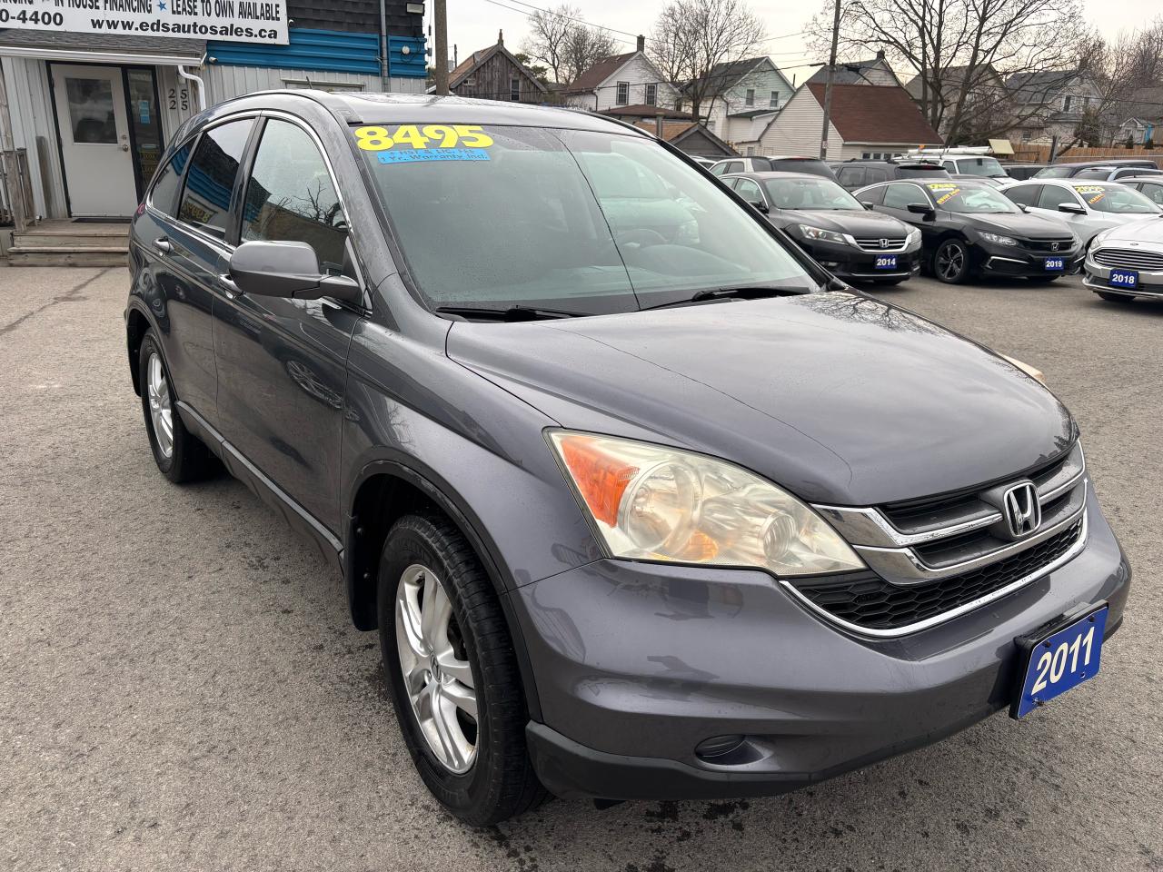 Used 2011 Honda CR-V EX, Sunroof, P. Seats, Alloys, 4 Wheel Drive for sale in St Catharines, ON