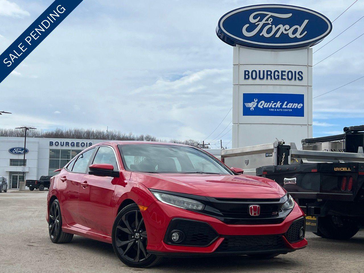 Used 2019 Honda Civic SI SEDAN MANUAL for sale in Midland, ON