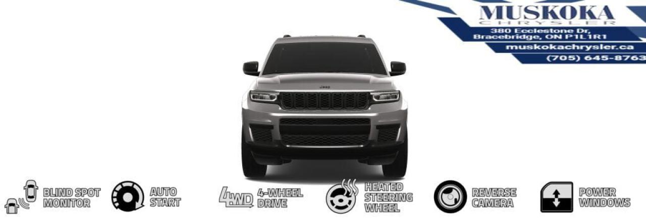 New 2025 Jeep Grand Cherokee L Altitude for sale in Bracebridge, ON