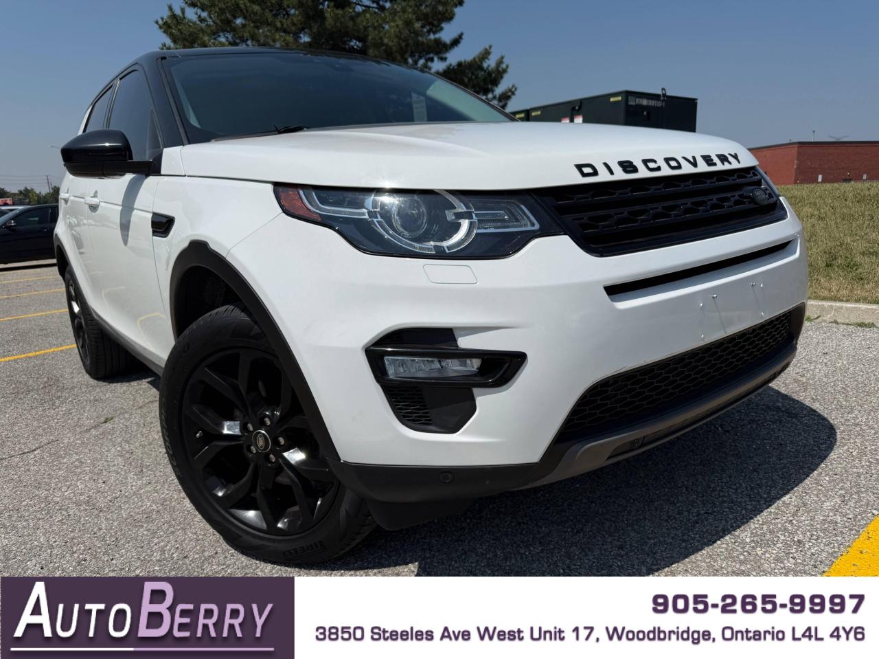 Used 2017 Land Rover Discovery Sport 4WD 4dr HSE for sale in Woodbridge, ON