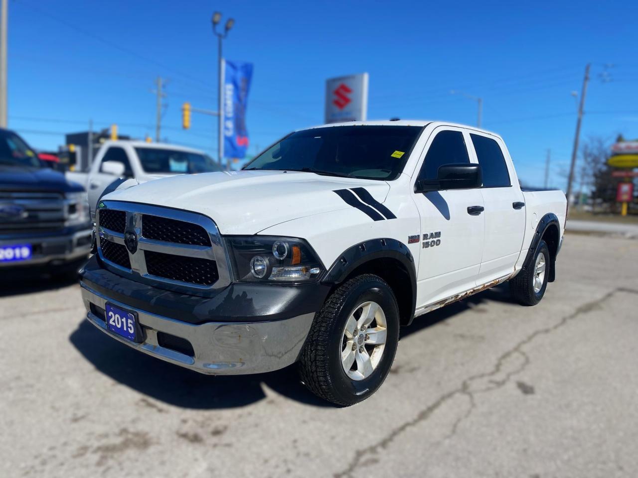 Used 2015 RAM 1500 ST Crew Cab 4x4 ~5.7L HEMI for sale in Barrie, ON