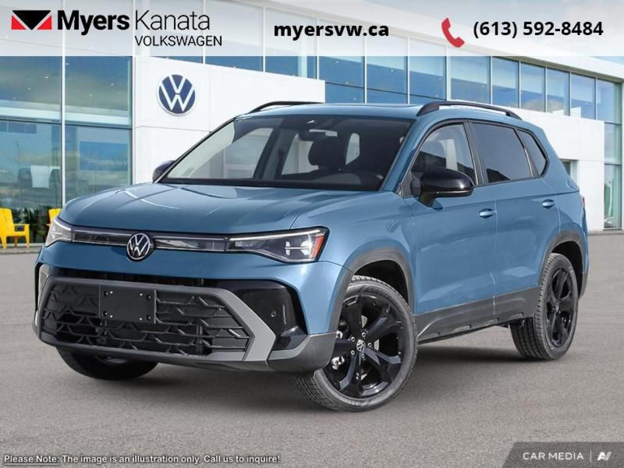 New 2025 Volkswagen Taos Comfortline Black Edition for sale in Kanata, ON