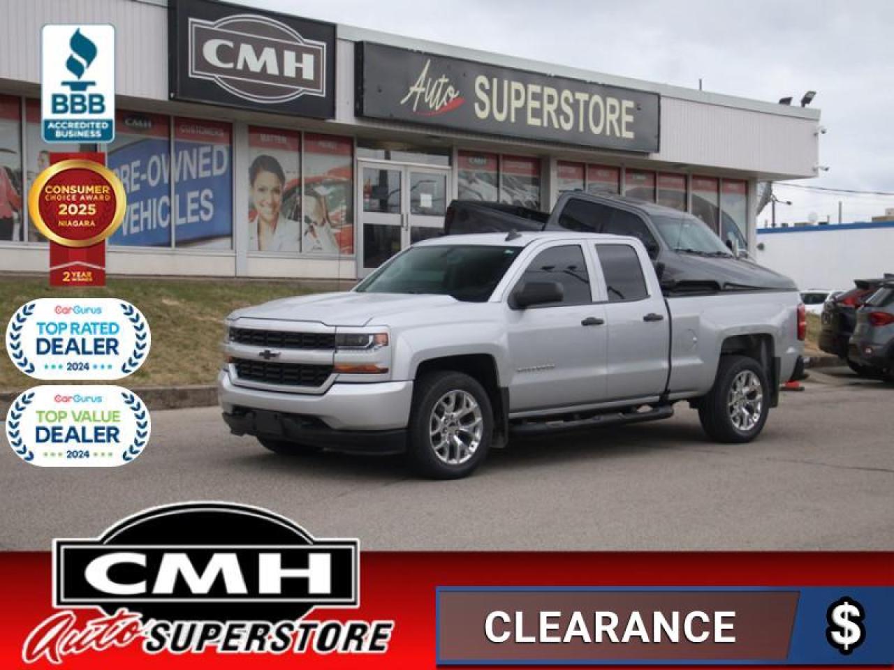 2017 Chevrolet Silverado 1500 Custom  **Z71 WHEELS - 2WD**