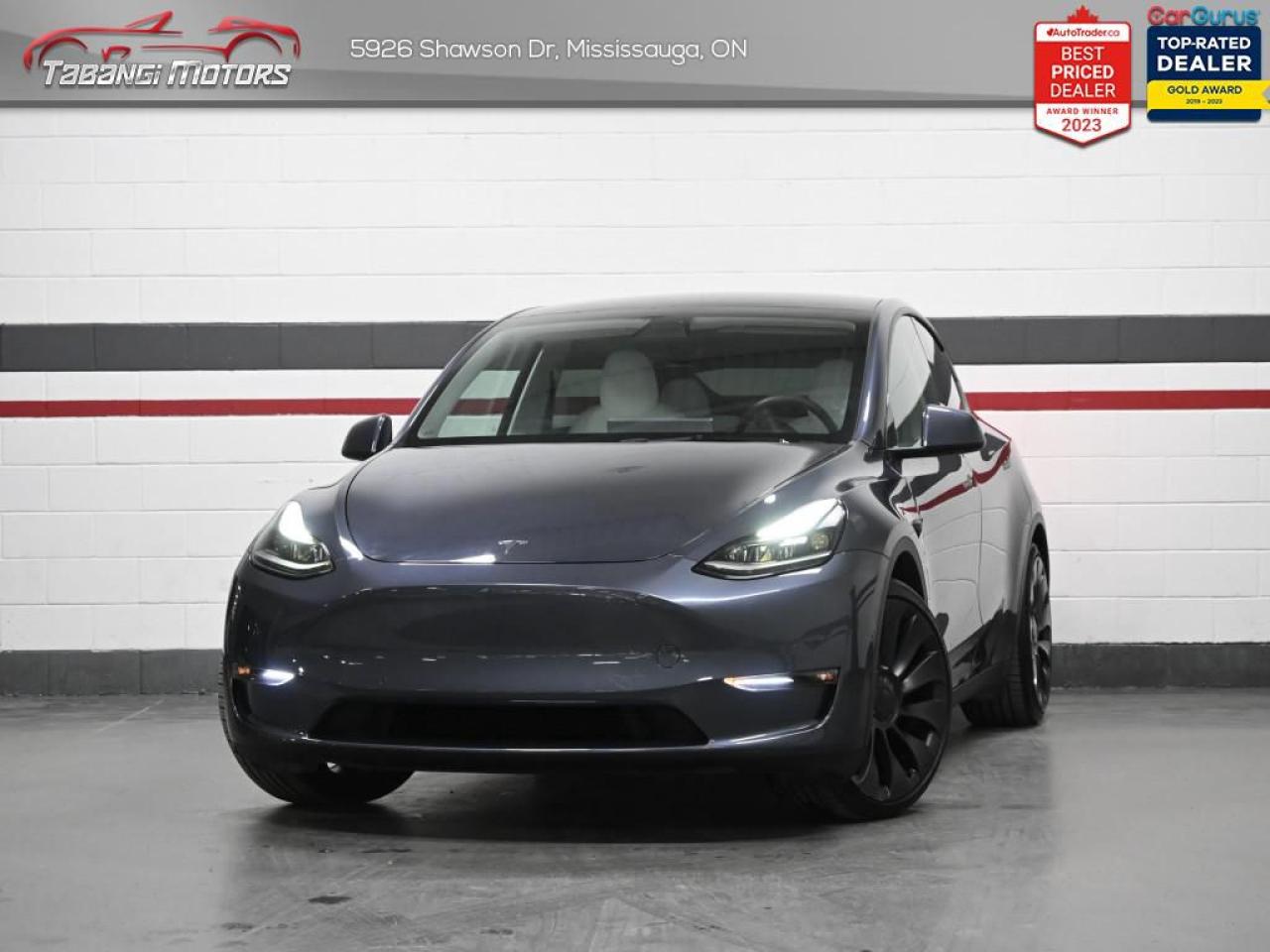 Used 2022 Tesla Model Y Performance   No Accident White Leather Dual Motor Autopilot Navigation Glass Roof for sale in Mississauga, ON