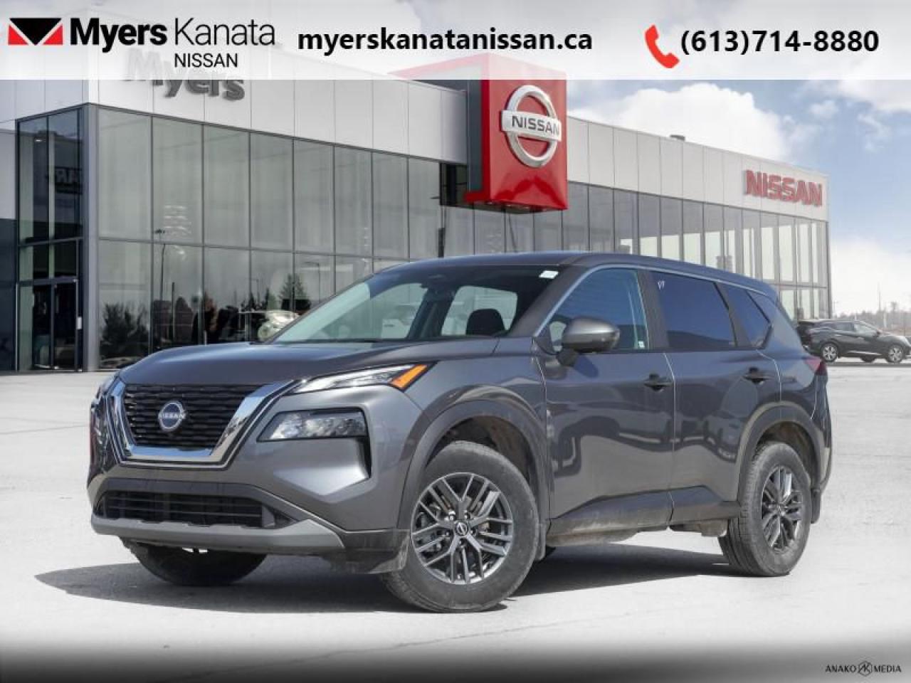 <b>Low Mileage, Apple CarPlay,  Android Auto,  Heated Seats,  Heated Steering Wheel,  Aluminum Wheels!</b><br> <br>  Compare at $30205 - KANATA NISSAN PRICE is just $28495! <br> <br>   This 2023 Rogue aims to exhilarate the soul and satisfy the need for a dependable family hauler. This  2023 Nissan Rogue is for sale today in Kanata. This low mileage  SUV has just 17,511 kms. Its  nice in colour  and is completely accident free based on the <a href=https://vhr.carfax.ca/?id=aqI/NMfbJw8TgfKtPZKTBc7h6NTdAxzn target=_blank>CARFAX Report</a> . It has an automatic transmission and is powered by a  181HP 2.5L 4 Cylinder Engine. <br> <br> Our Rogues trim level is S. Go Rogue with driver assistance features like forward collision warning, emergency braking with pedestrian detection, lane departure warning, blind spot warning, high beam assist, driver alertness, and a rearview camera while heated seats, dual zone climate control, and a heated steering wheel bring amazing luxury. NissanConnect touchscreen infotainment with Apple CarPlay and Android Auto makes for an engaging experience while aluminum wheels and LED lights provide impeccable style. This vehicle has been upgraded with the following features: Apple Carplay,  Android Auto,  Heated Seats,  Heated Steering Wheel,  Aluminum Wheels,  Blind Spot Detection,  Lane Departure Warning. <br> <br/><br> Payments from <b>$458.31</b> monthly with $0 down for 84 months @ 8.99% APR O.A.C. ( Plus applicable taxes -  and licensing    ).  See dealer for details. <br> <br>*LIFETIME ENGINE TRANSMISSION WARRANTY NOT AVAILABLE ON VEHICLES WITH KMS EXCEEDING 140,000KM, VEHICLES 8 YEARS & OLDER, OR HIGHLINE BRAND VEHICLE(eg. BMW, INFINITI. CADILLAC, LEXUS...)<br> Come by and check out our fleet of 60+ used cars and trucks and 80+ new cars and trucks for sale in Kanata.  o~o
