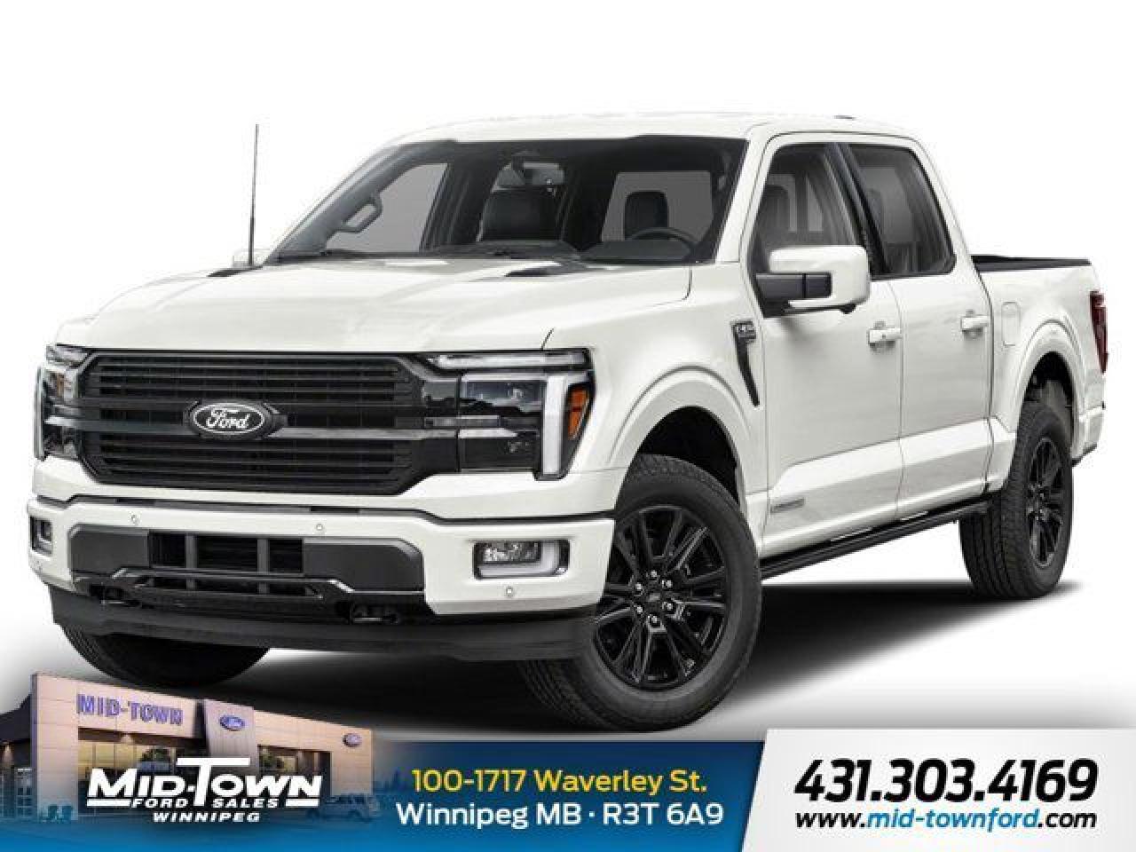 New 2025 Ford F-150 Platinum | Blis Cross Traffic | FX4 Off-Road Pack for sale in Winnipeg, MB