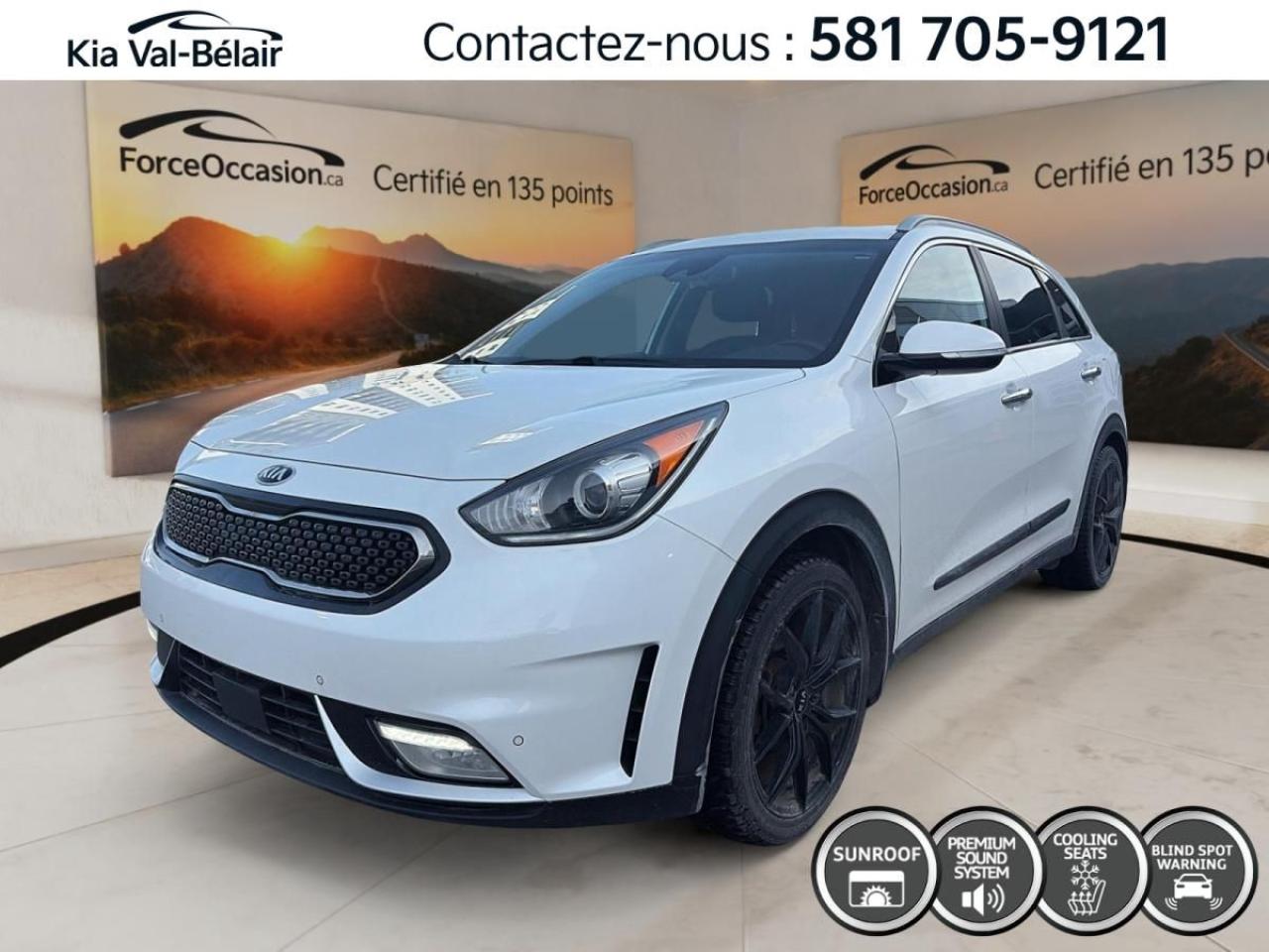 Used 2018 Kia NIRO SX Touring *SIEGE CHAUFF *CAMERA *BI-ZONE *CRUISE for sale in Québec, QC