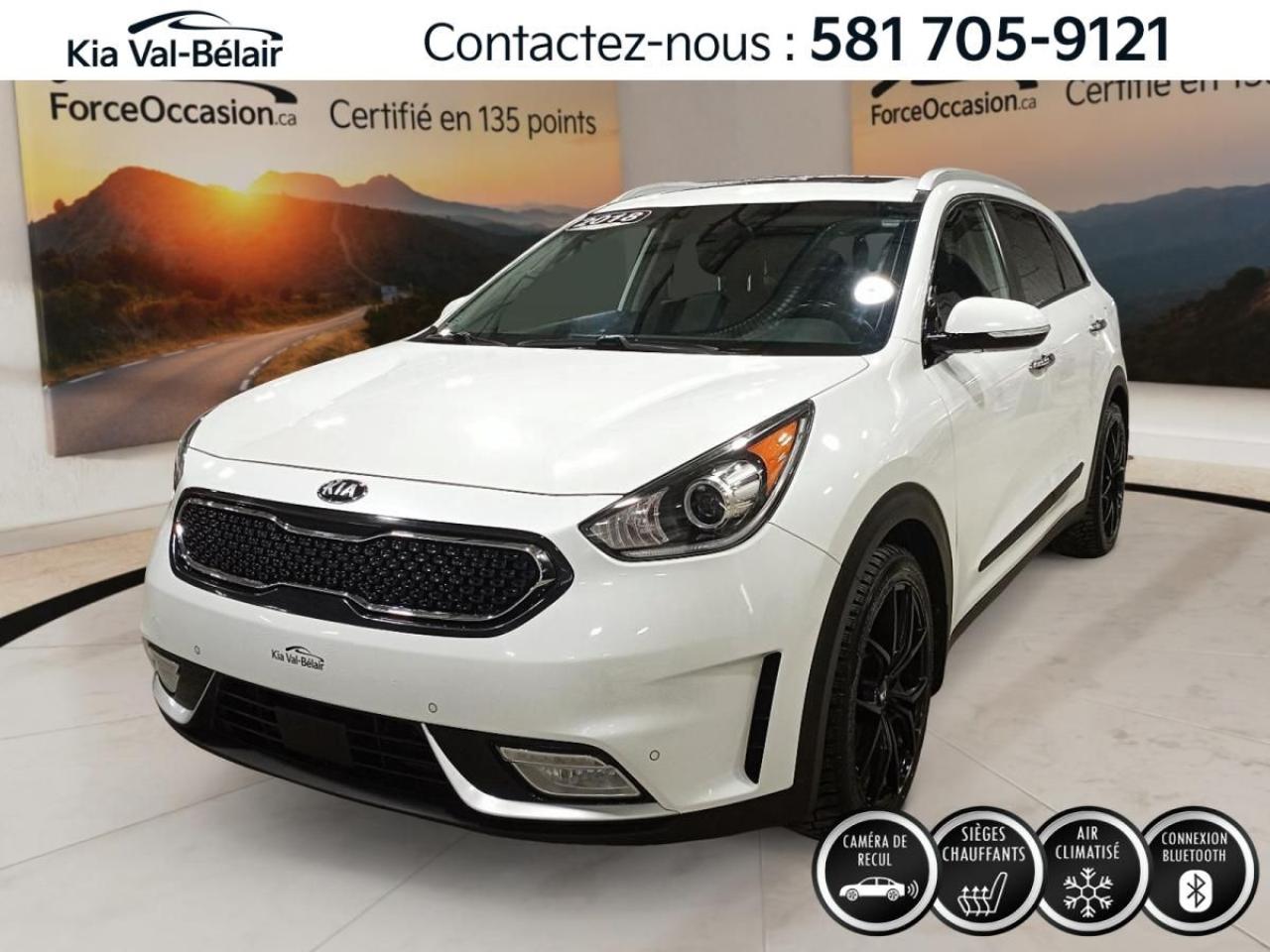 Used 2018 Kia NIRO SX Touring *SIEGE CHAUFF *CAMERA *BI-ZONE *CRUISE for sale in Québec, QC
