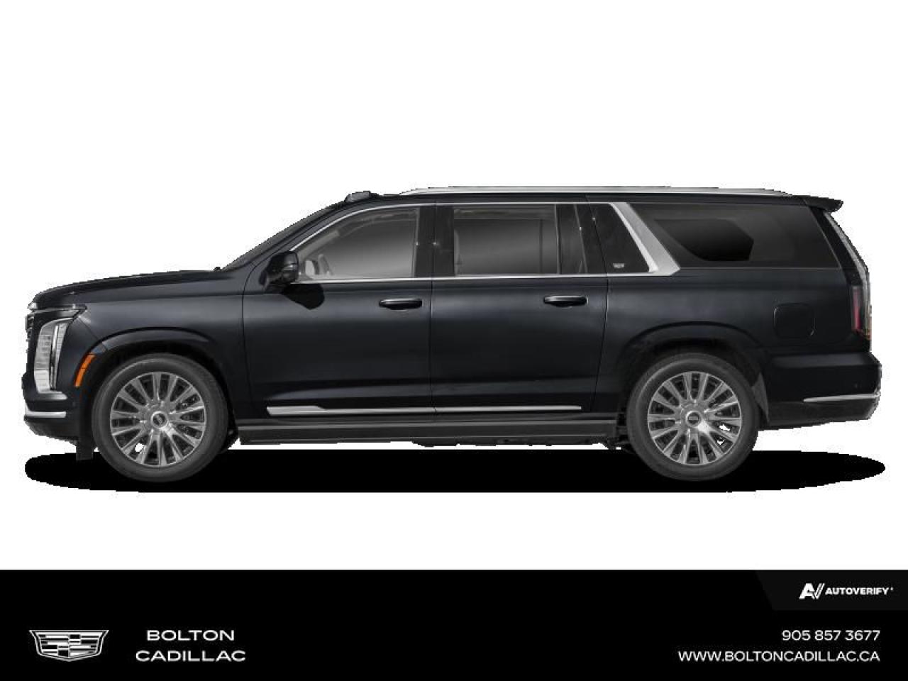 New 2025 Cadillac Escalade ESV Premium Luxury - Leather Seats for sale in Bolton, ON