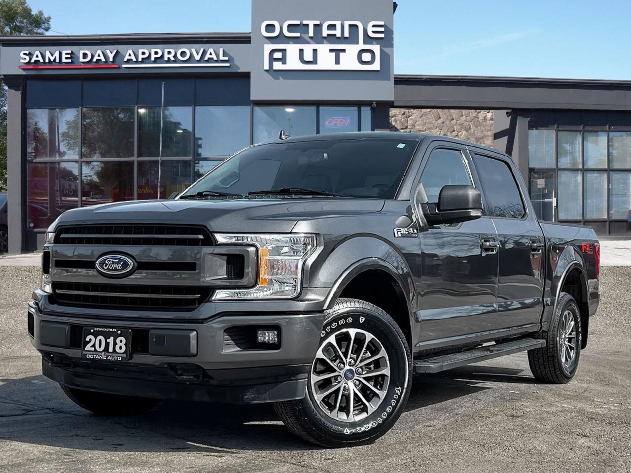 <div><span>The 2018 Ford F-150 4WD SuperCrew is an accident-free, one-owner vehicle in excellent condition. Built for both power and versatility, this truck offers a spacious interior with premium features like heated seats, a rearview camera, and navigation for enhanced convenience. Stay connected with Bluetooth and enjoy a smooth, comfortable ride with modern technology. With its rugged 4WD capability and impressive towing capacity of up to 13,200 lbs, its perfect for tackling any terrain and handling heavy loads. This well-maintained F-150 combines reliability, performance, and style, making it an ideal choice for anyone in need of a dependable, feature-packed pickup.</span><span><br /></span></div><div><span>--------------------------------------------------------------------------------------</span></div><div><font color=#242424 face=Segoe UI, Segoe UI Web (West European), Segoe UI, -apple-system, BlinkMacSystemFont, Roboto, Helvetica Neue, sans-serif><span>Welcome to Octane Used Cars! We are located at 1850 Lawrence Ave E, Scarborough, ON M1R 2Y4</span></font></div><div><font color=#242424 face=Segoe UI, Segoe UI Web (West European), Segoe UI, -apple-system, BlinkMacSystemFont, Roboto, Helvetica Neue, sans-serif><span>--------------------------------------------------------------------------------------</span></font><br /></div><div><div><span>CERTIFICATION: Get your pre-owned vehicle certified with us! Our full safety inspection goes beyond industry standards, including an oil change and professional detailing before delivery. Vehicles are not drivable, if not certified and not e-tested, a certification package is available for $699. We welcome trade-ins, and taxes and licensing are extra.</span><br /></div></div><div><div><div>--------------------------------------------------------------------------------------</div></div><div><span>FINANCING: No credit? New to the country? Dealing with bankruptcy, consumer proposal, or collections? Dont worry! Our finance and credit experts can help you get approved and start rebuilding your credit. Bad credit is usually good enough for financing. Please note that financing deals are subject to an Admin fee, and we offer on-the-spot financing with instant approvals.</span><br /></div></div><div><div><div>--------------------------------------------------------------------------------------</div></div><div><span>WARRANTY: This vehicle is eligible for an extended warranty, and we have various terms and coverages available. Feel free to ask for assistance in choosing the right one for your needs.</span><br /></div></div><div><div><div>--------------------------------------------------------------------------------------</div></div><div><span>PRICE: At Octane Used Cars, we believe in fair and transparent pricing. You dont have to endure uncomfortable negotiations with us. We constantly monitor the market and adjust our prices below the market average to offer you the best possible price. Enjoy a no-haggle, no-pressure buying experience with us! Why pay more elsewhere?</span></div></div>